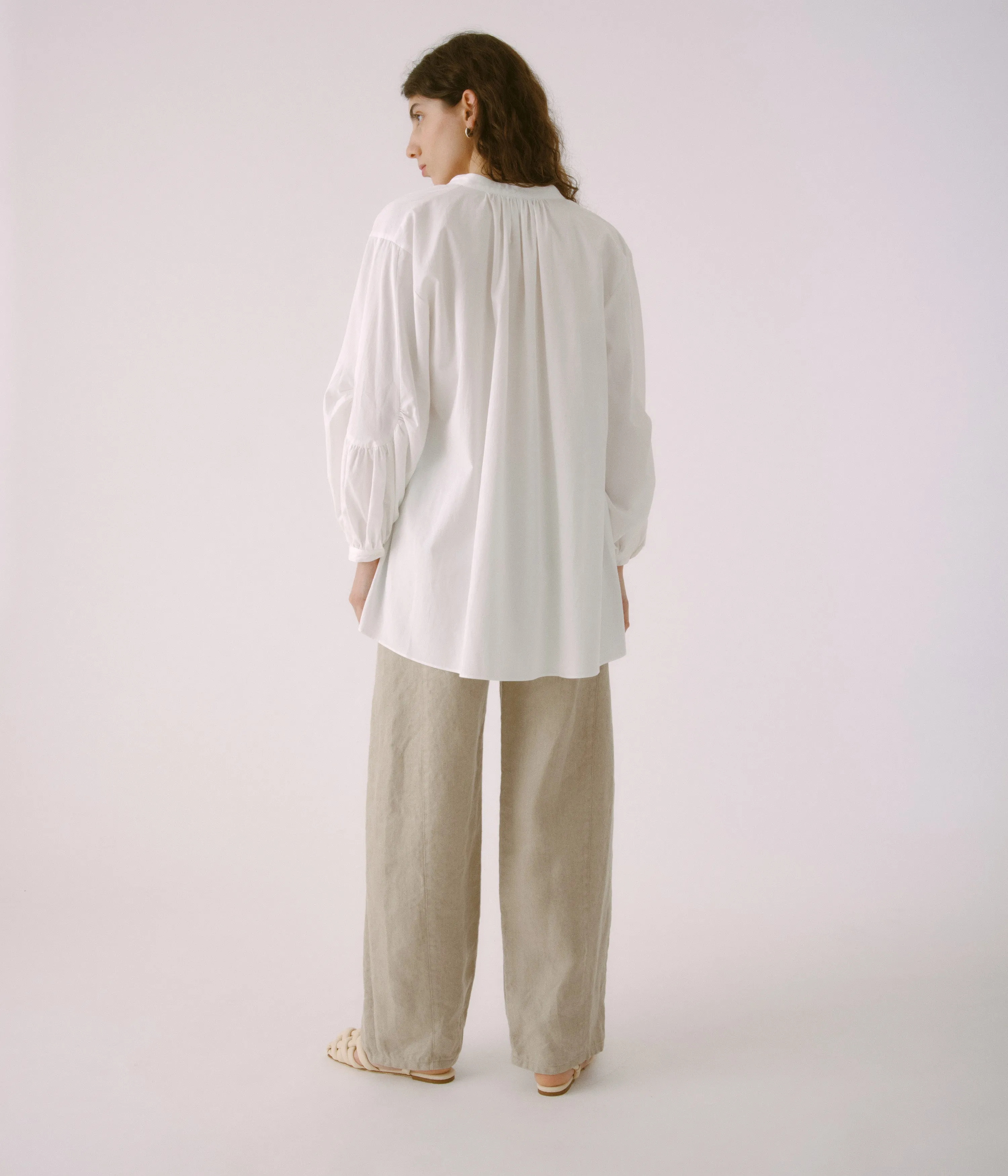 Puffy Sleeve Blouse in White sold by Sayaka Davis product image thumbnail 4