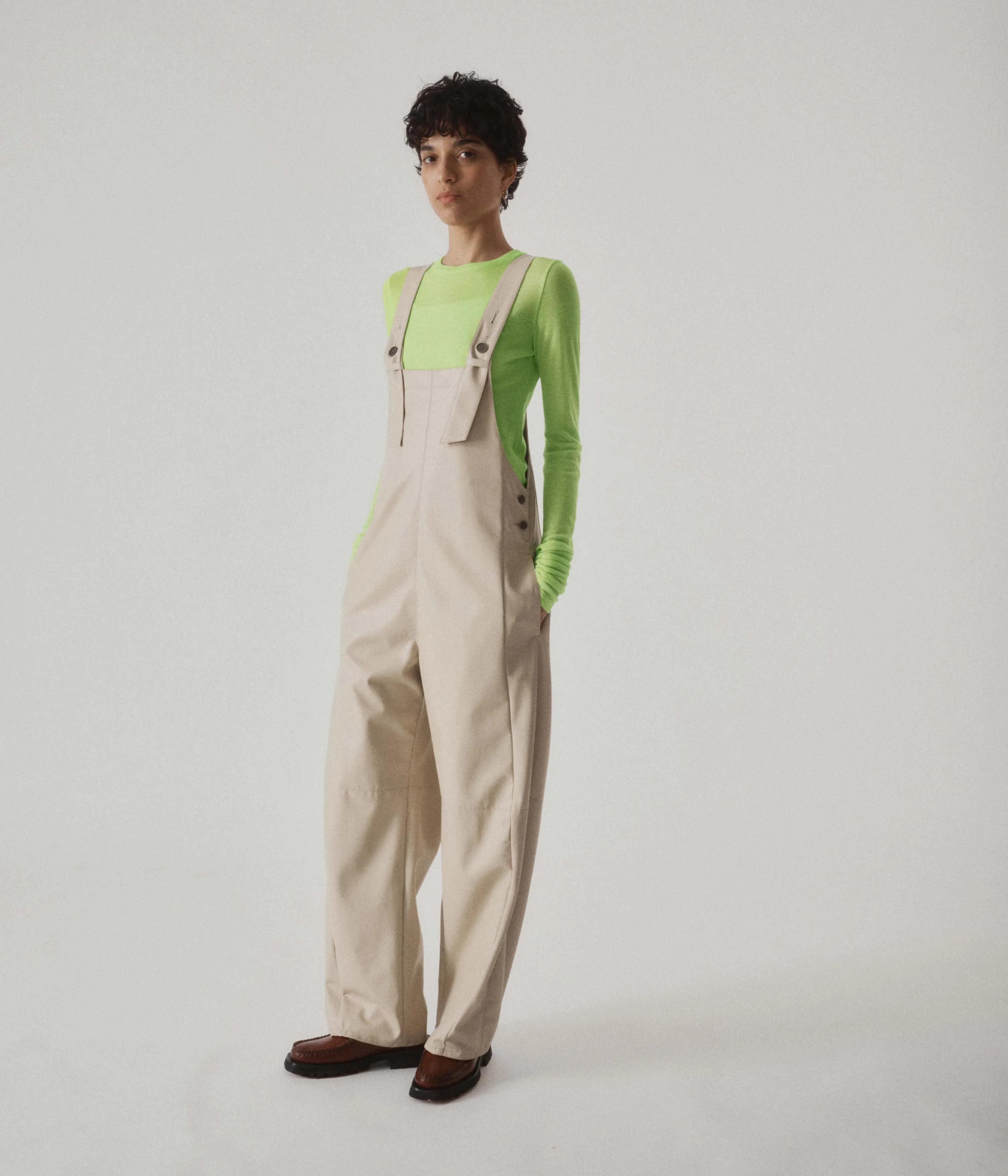 Sheer Long Tee in Wasabi sold by Sayaka Davis product image thumbnail 3