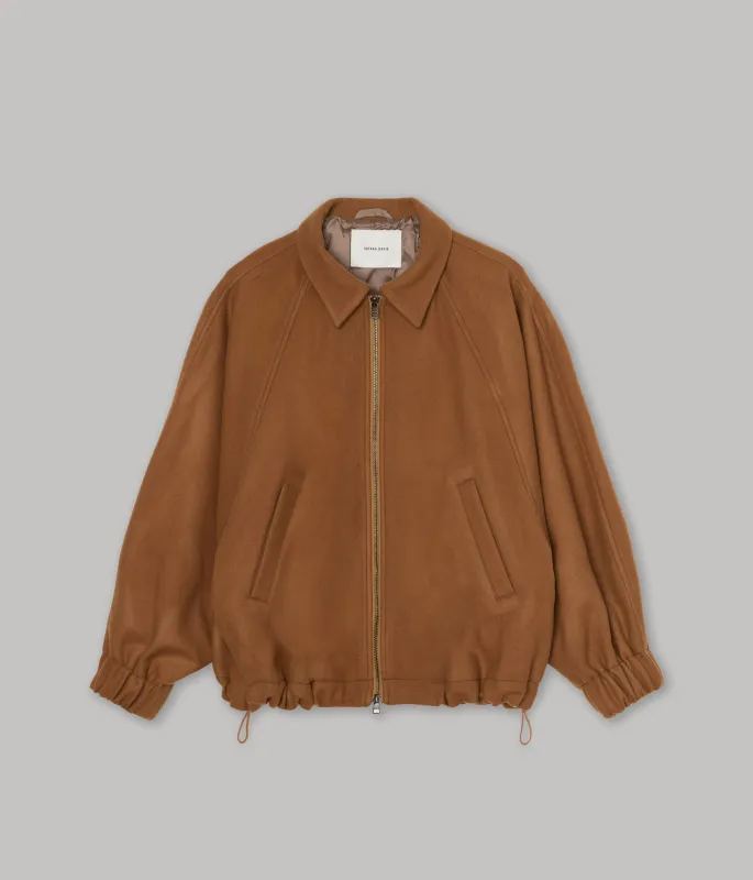 Bomber Jacket in Clay made by Sayaka Davis