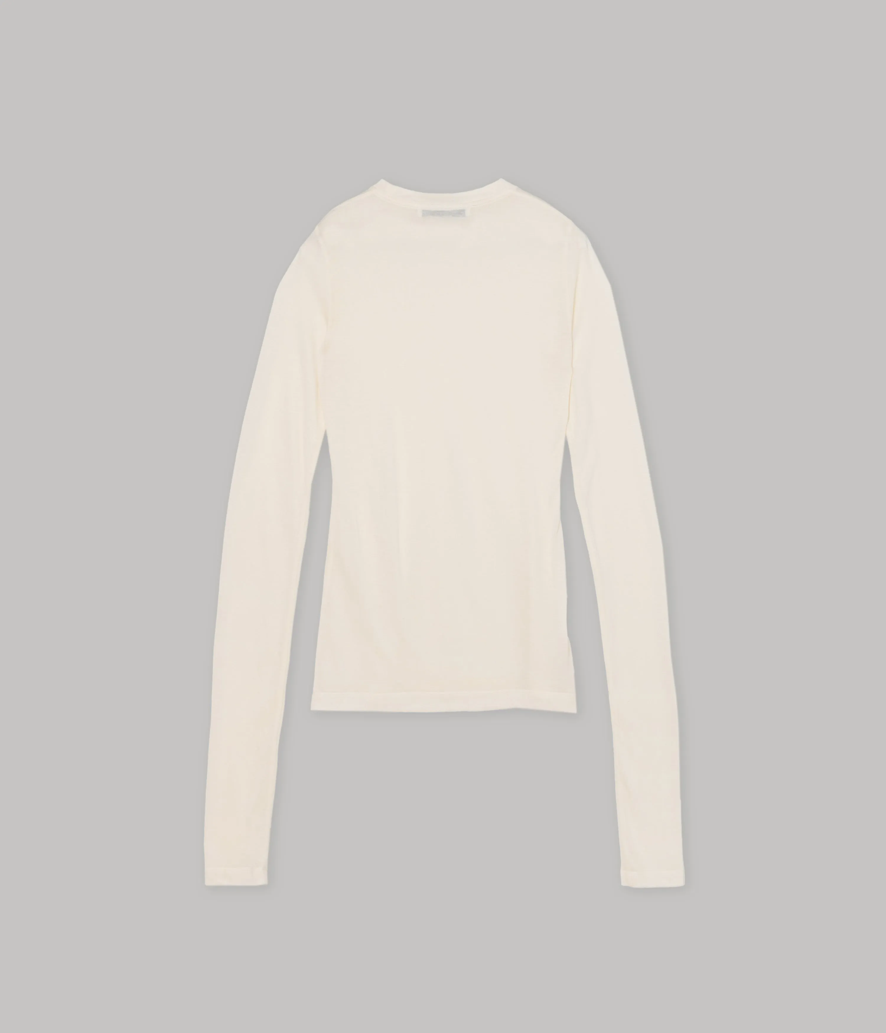 Long Sleeve Tee in Ivory sold by Sayaka Davis