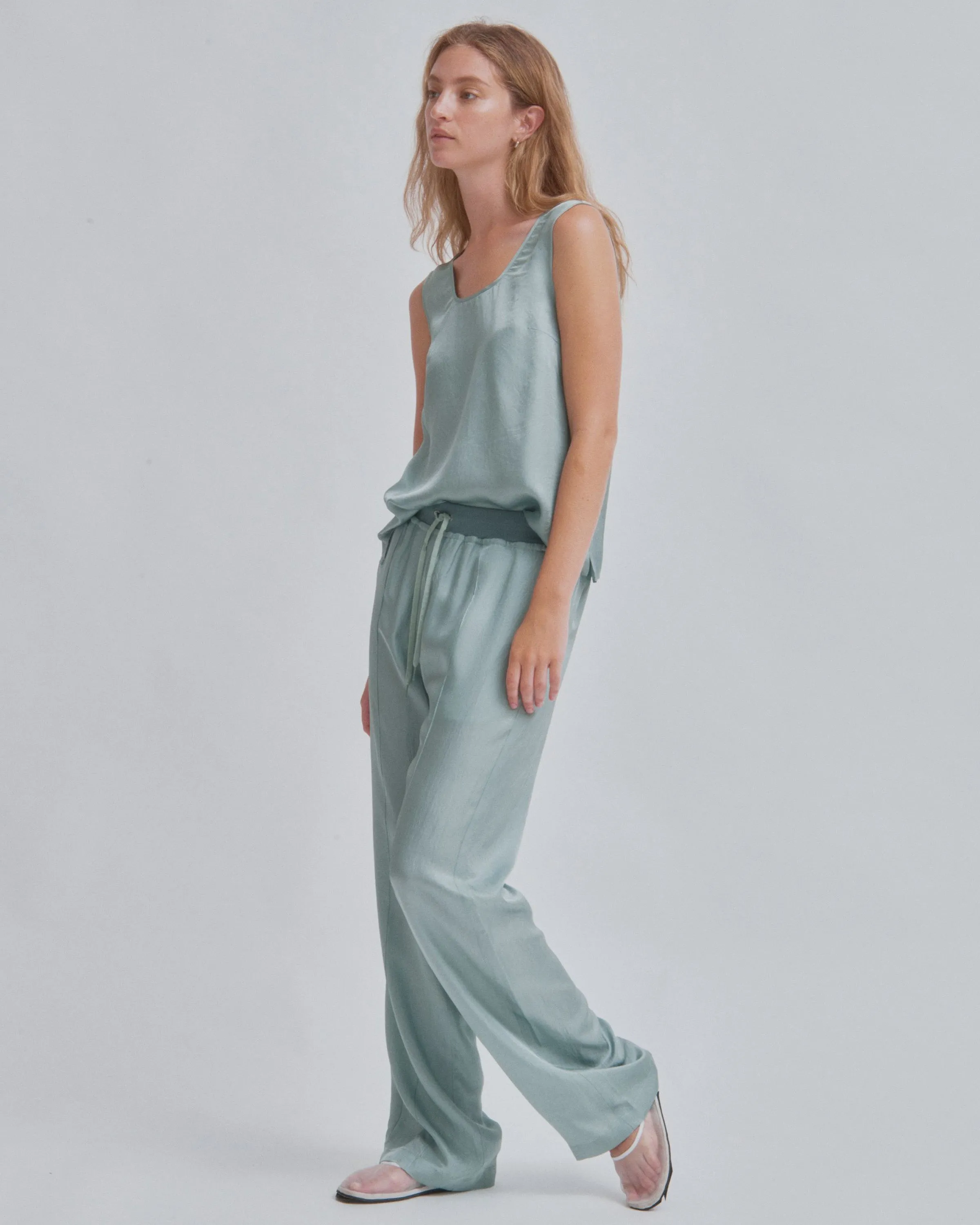 U-Neck Tank in Sea Foam sold by Sayaka Davis product image thumbnail 2