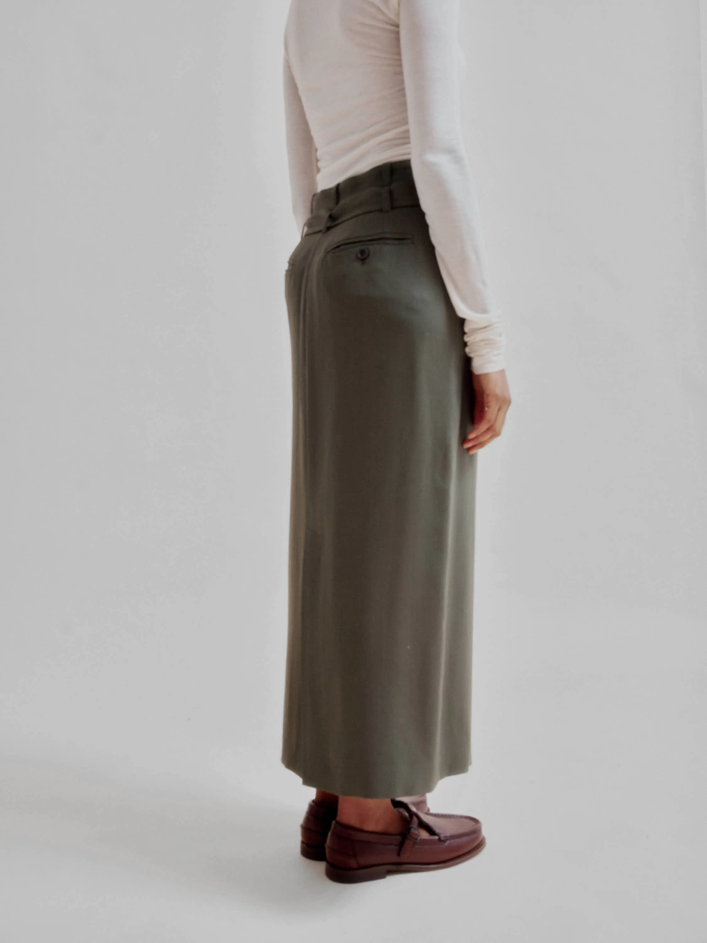 I-Line Skirt in Sap Green sold by Sayaka Davis product image thumbnail 3