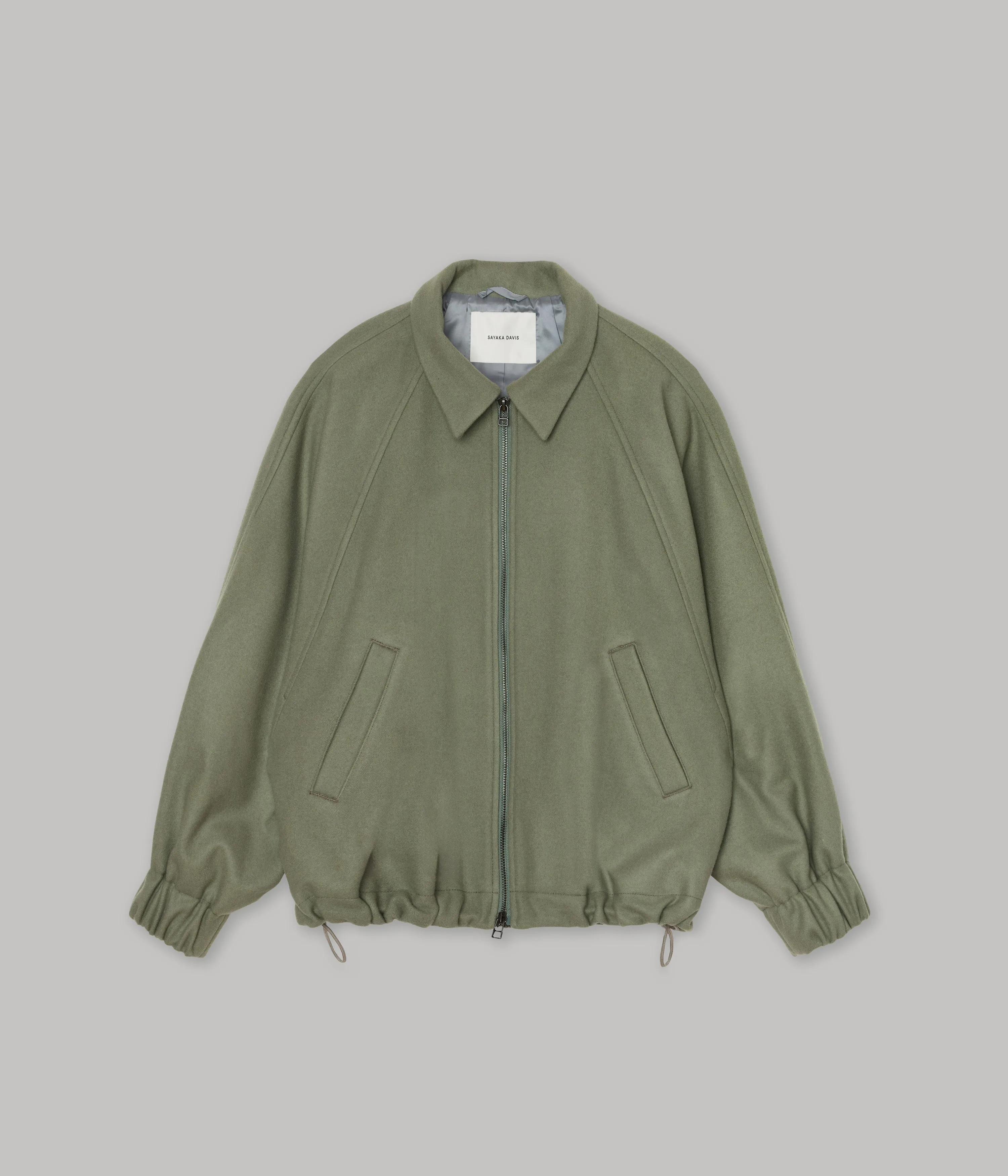 Bomber Jacket in Artichoke sold by Sayaka Davis product image thumbnail 4