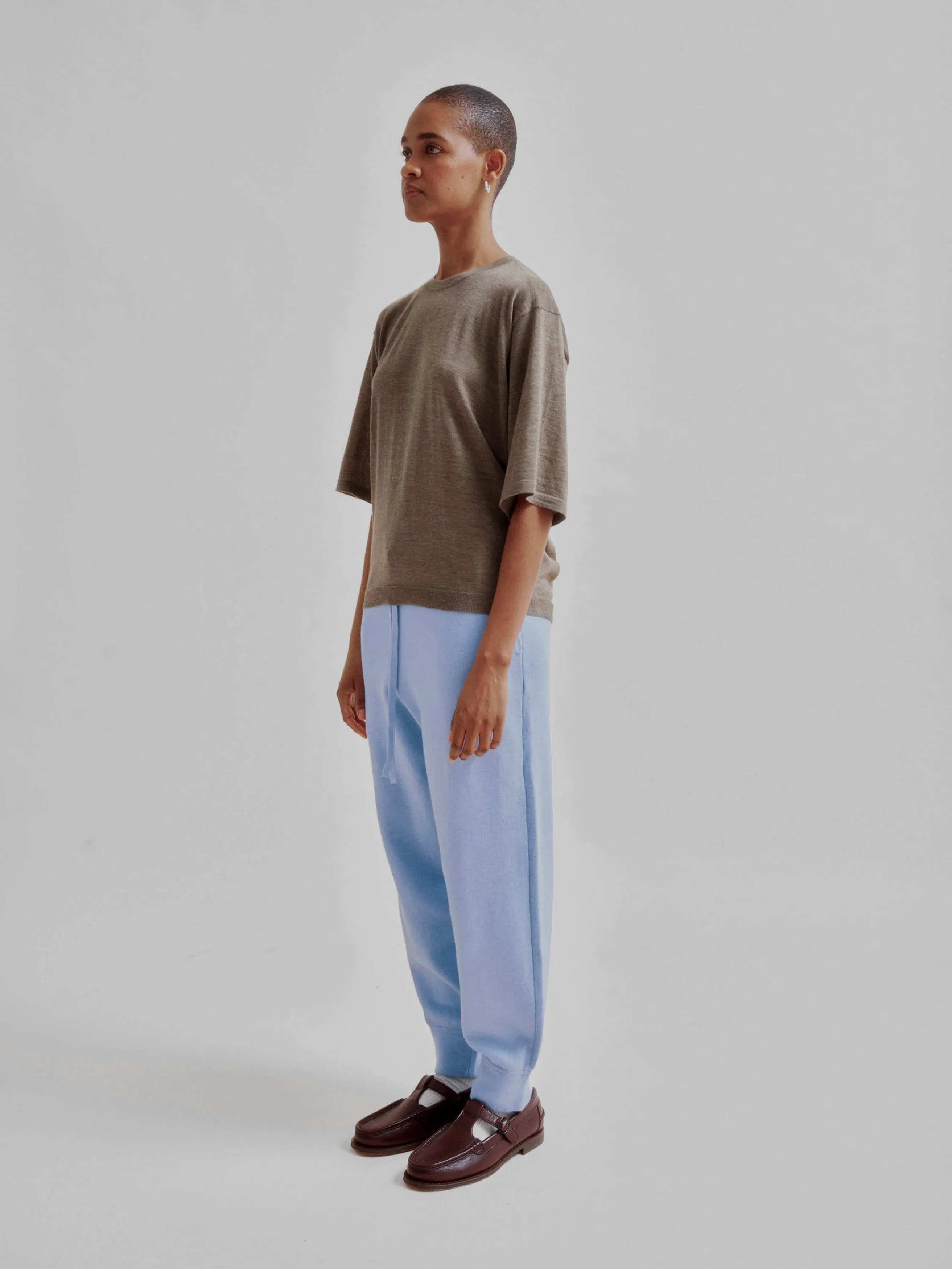 Knit Sweatpants in Heather Sky sold by Sayaka Davis product image thumbnail 2