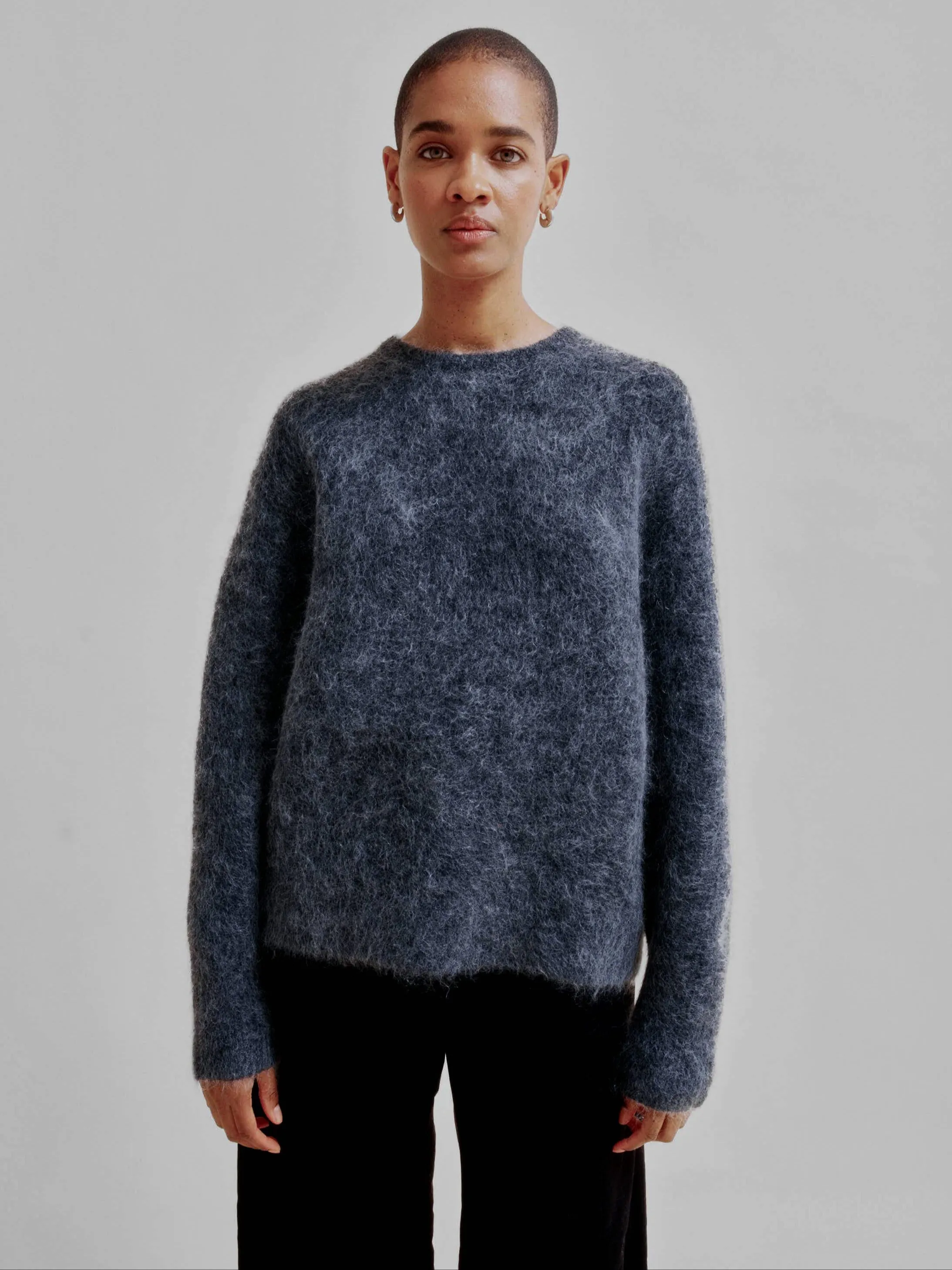 Mohair Pullover in Charcoal sold by Sayaka Davis product image thumbnail 2