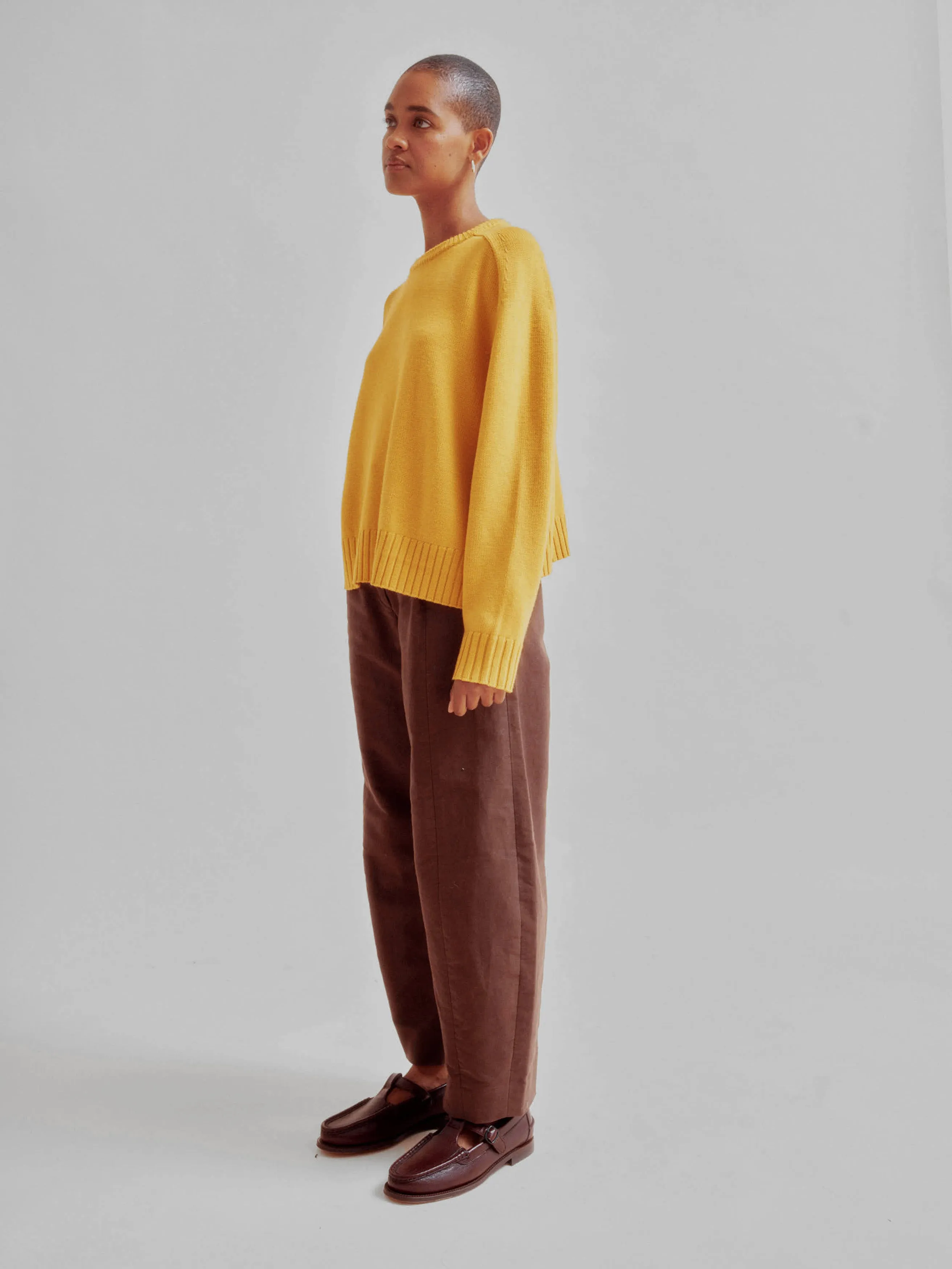 Crewneck Pullover in Golden Sun sold by Sayaka Davis product image thumbnail 4