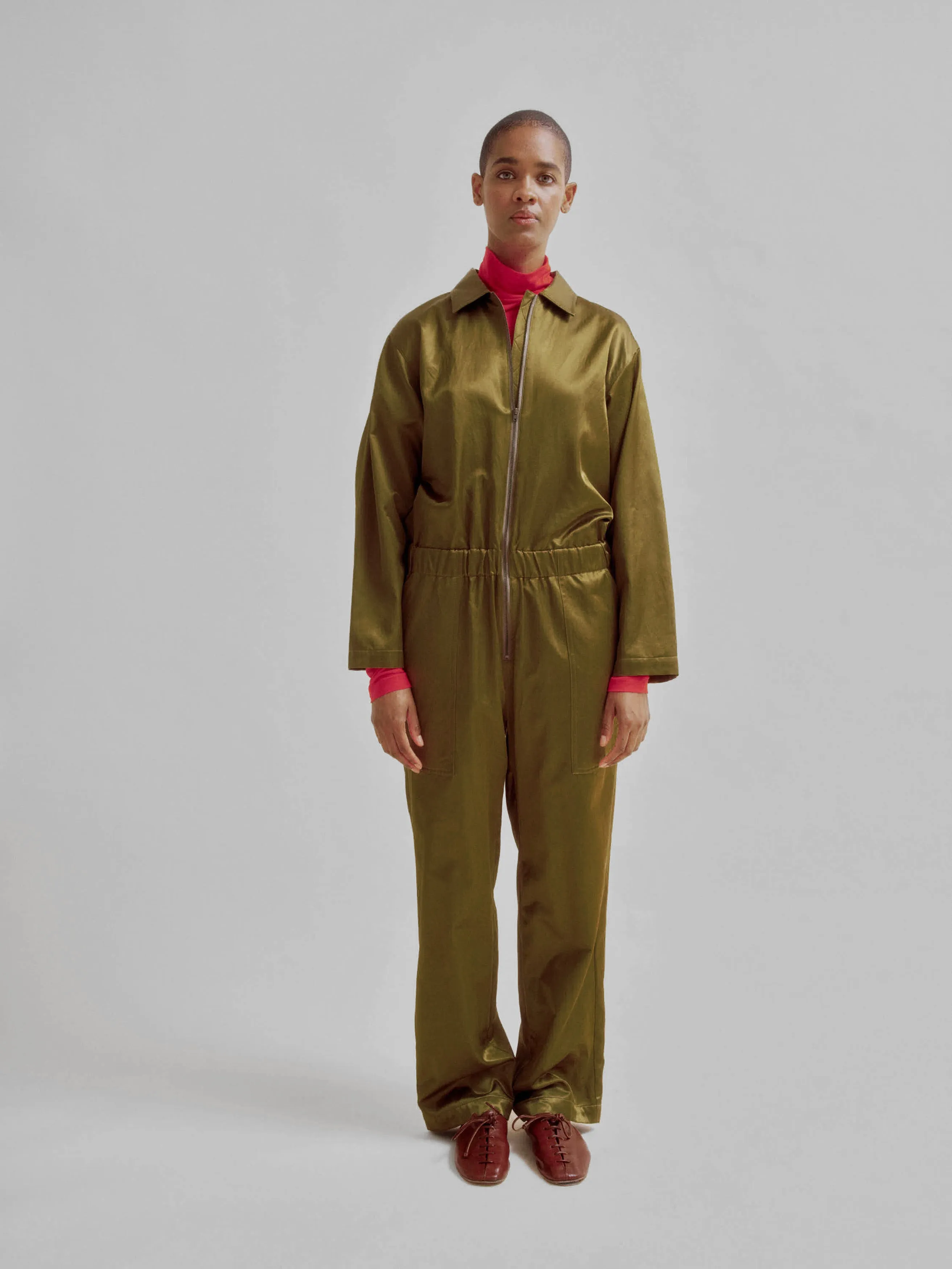 Coverall in Olive sold by Sayaka Davis product image thumbnail 2