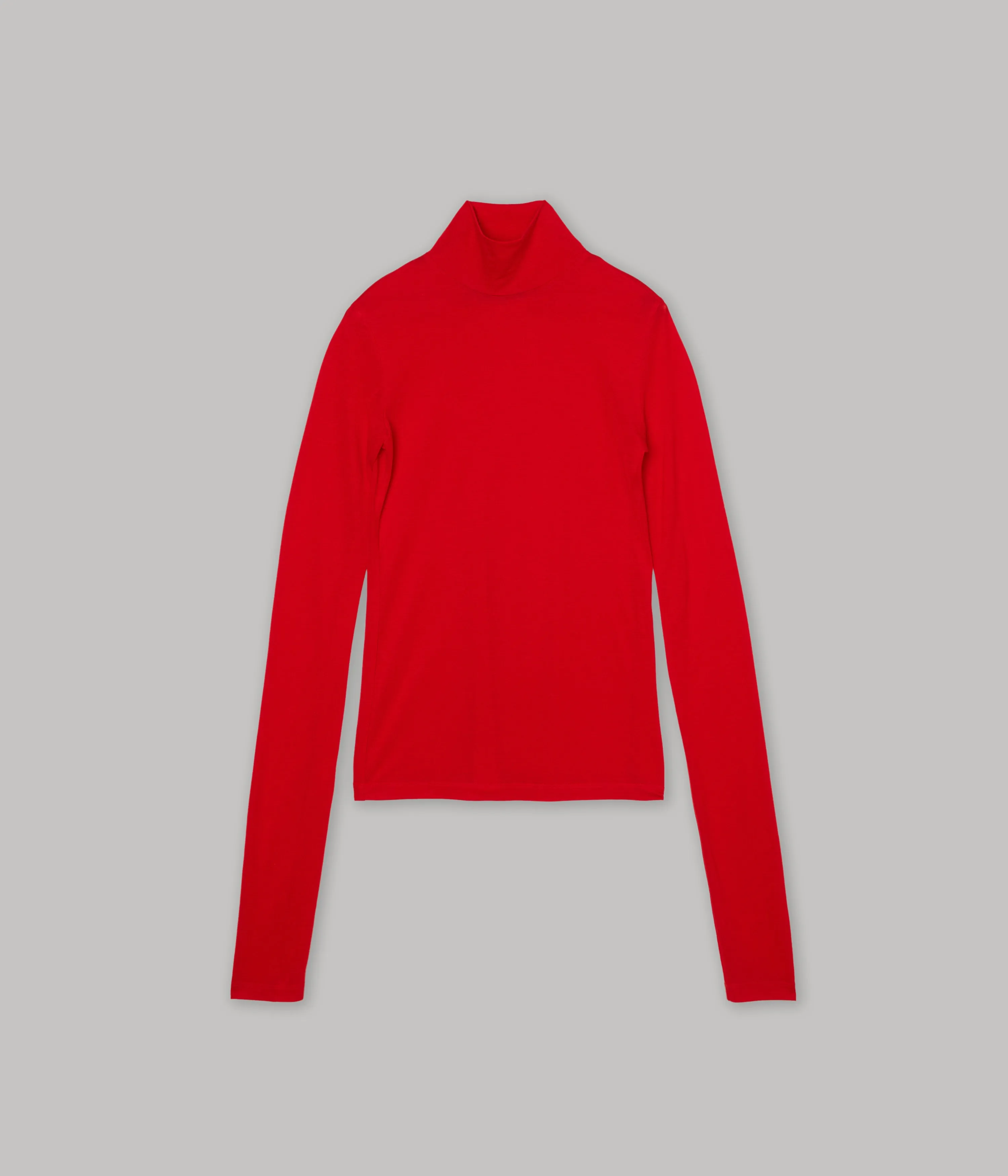 Mockneck Tee in Red sold by Sayaka Davis product image thumbnail 4