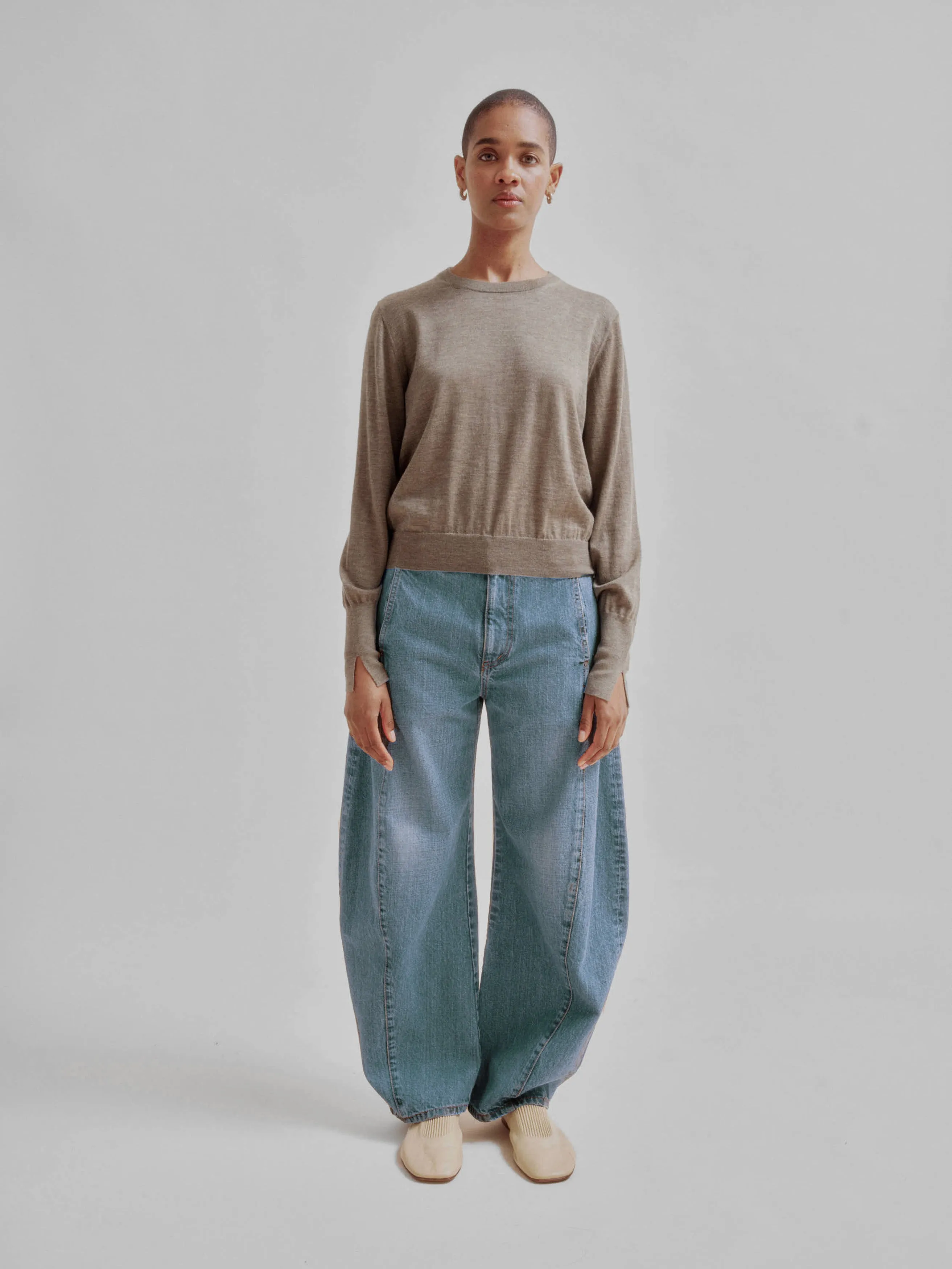 BARREL DENIM IN VINTAGE BLUE sold by Sayaka Davis product image thumbnail 2