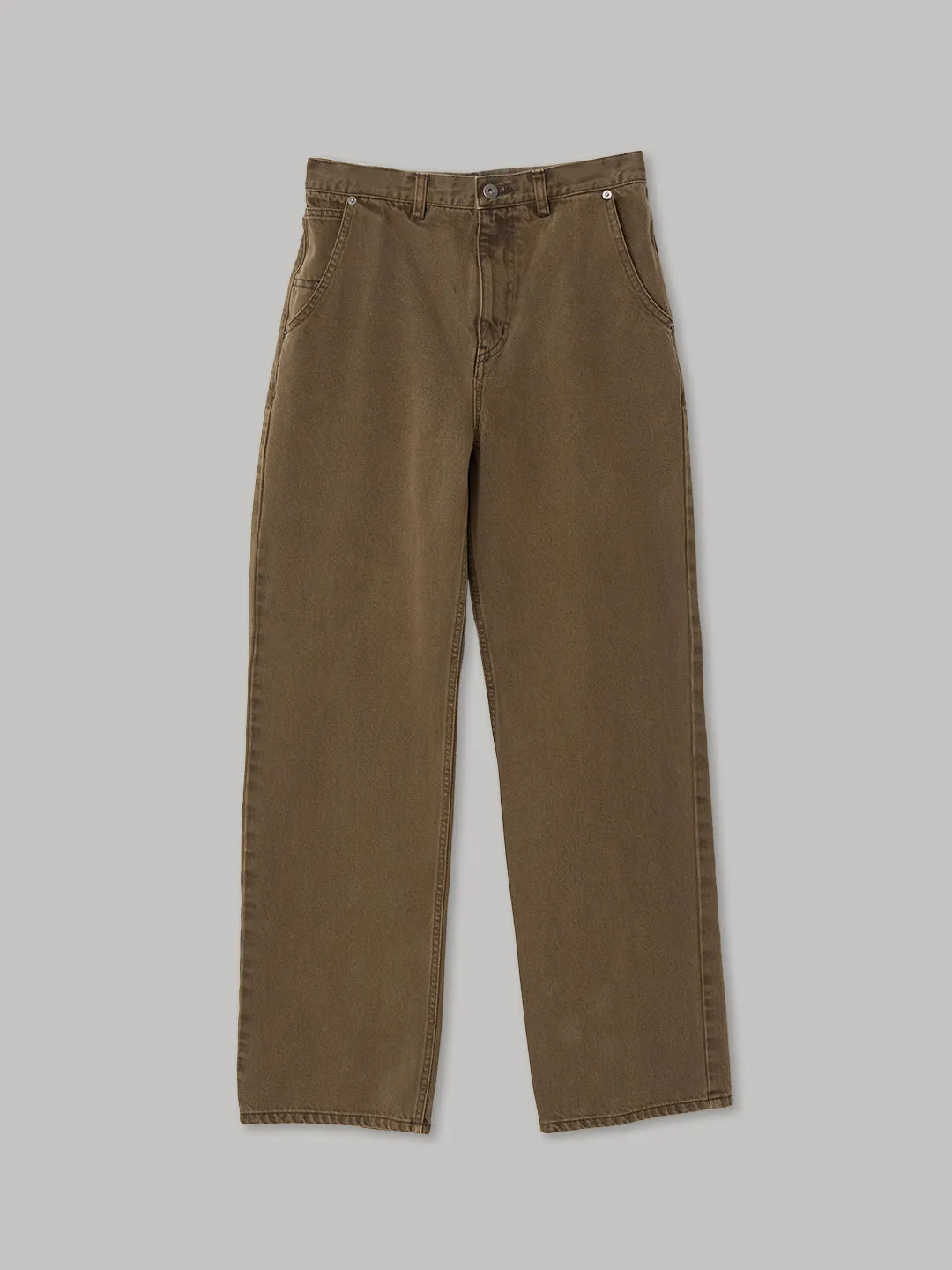 Straight Leg Denim in Brown sold by Sayaka Davis