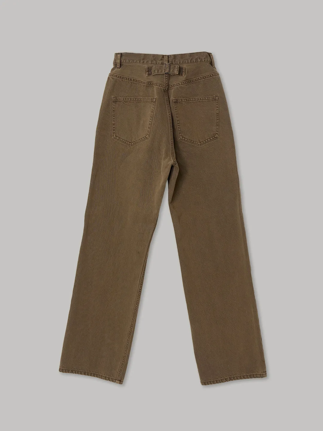 Straight Leg Denim in Brown sold by Sayaka Davis product image thumbnail 2