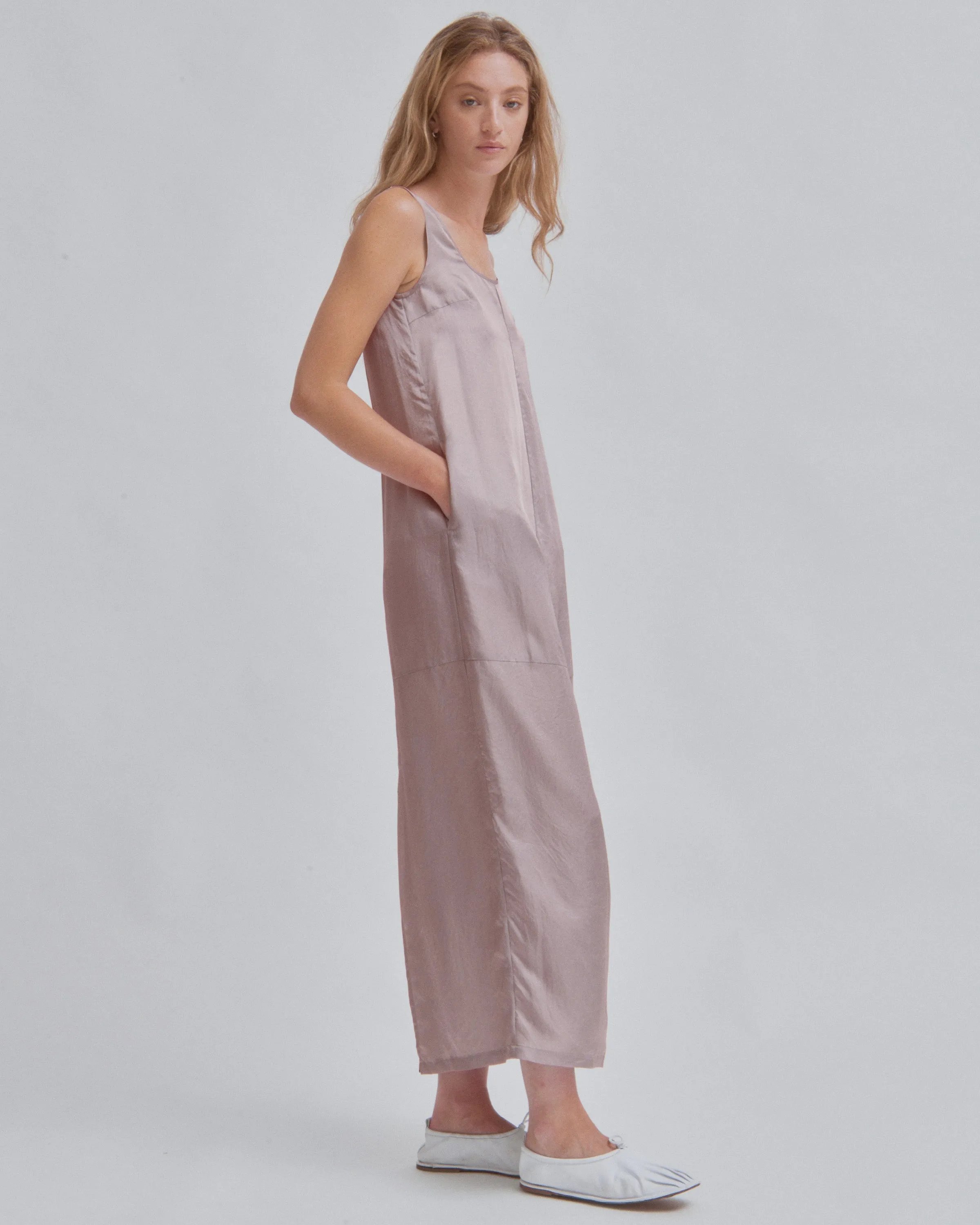 Tank Dress in Stone sold by Sayaka Davis product image thumbnail 2