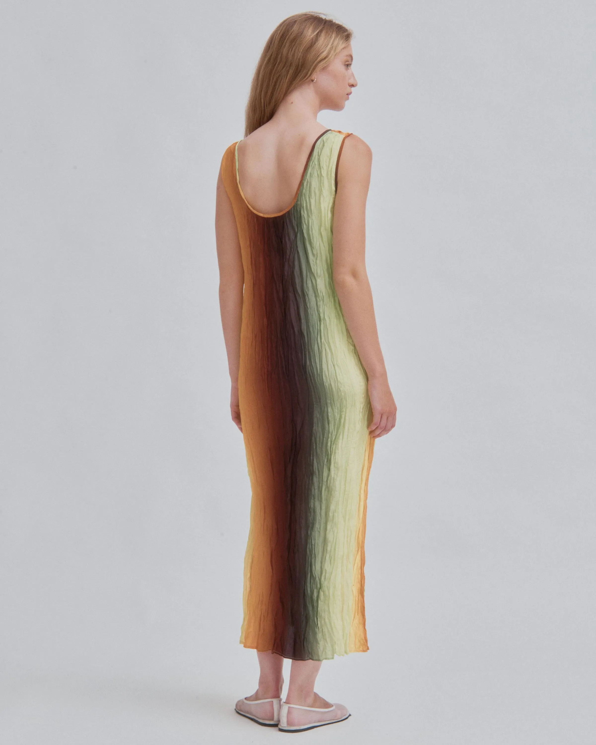 Hand Pleated Dress in Gradient sold by Sayaka Davis product image thumbnail 2