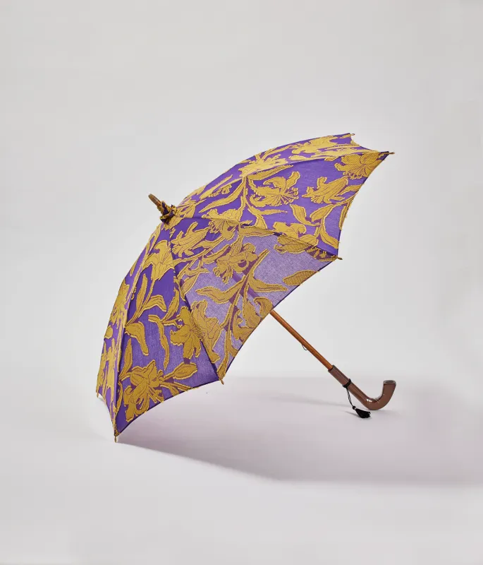 ハレの日の傘 - Liy Jacquard made by Sayaka Davis