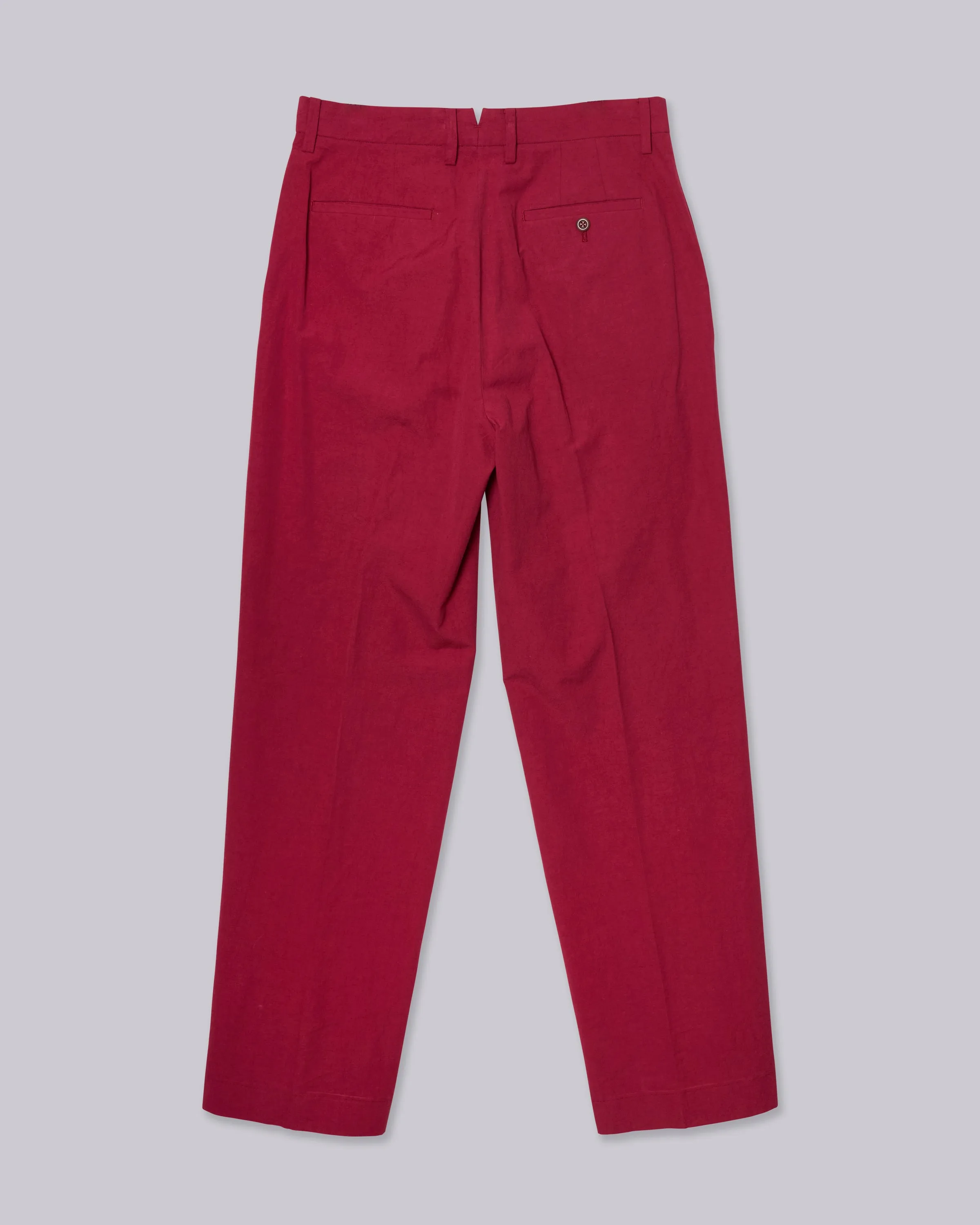 Straight Leg Trousers in Cherry sold by Sayaka Davis product image thumbnail 4