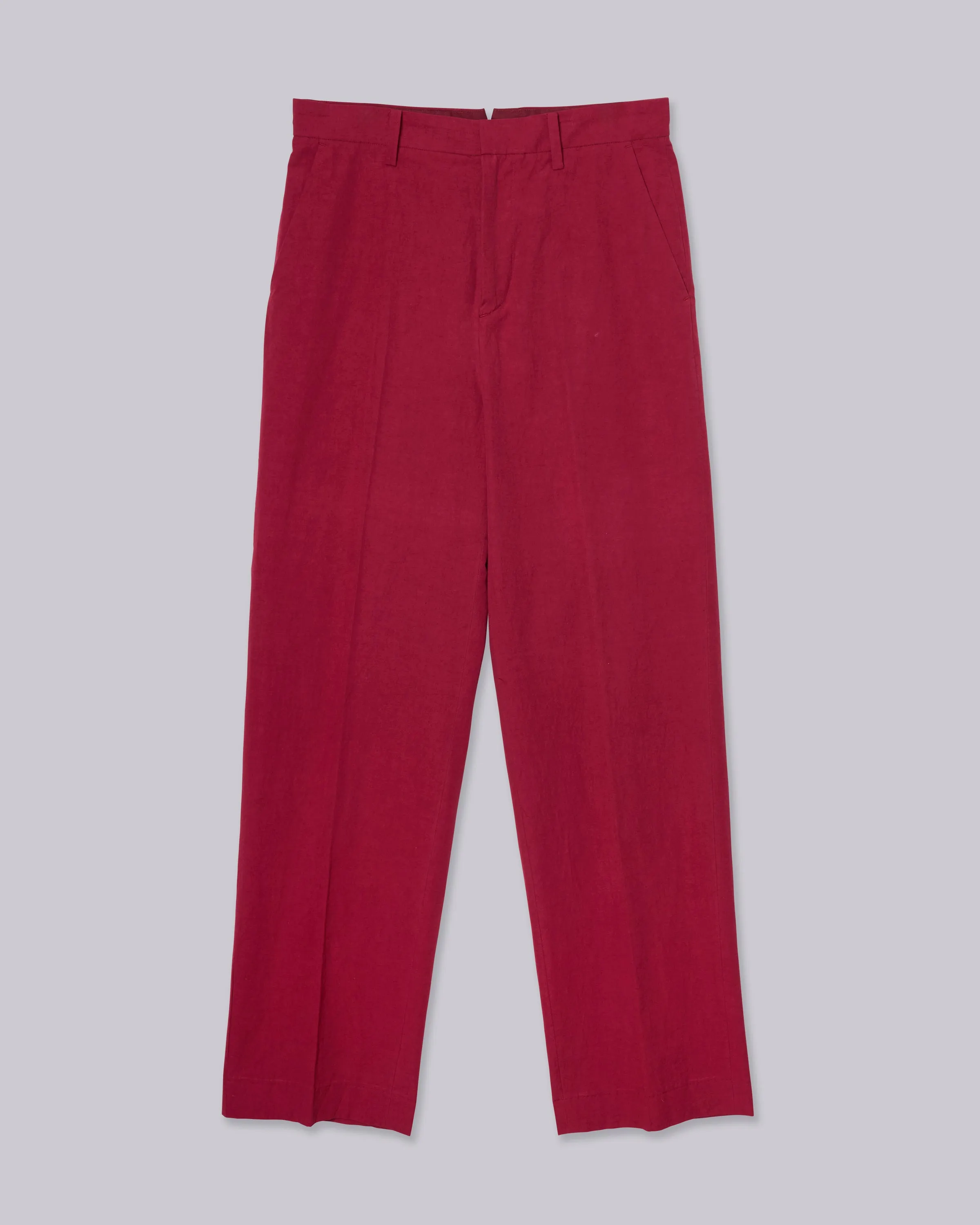 Straight Leg Trousers in Cherry sold by Sayaka Davis product image thumbnail 3