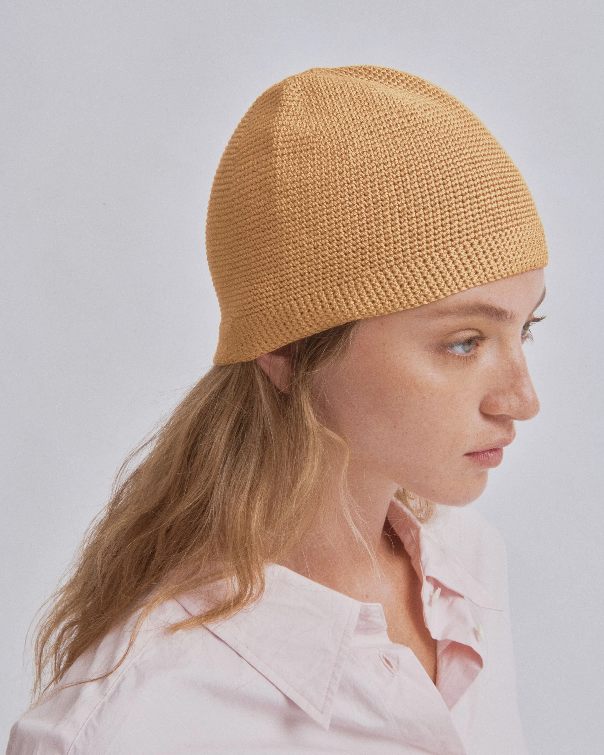 Crochet Beanie in Sun sold by Sayaka Davis product image thumbnail 4