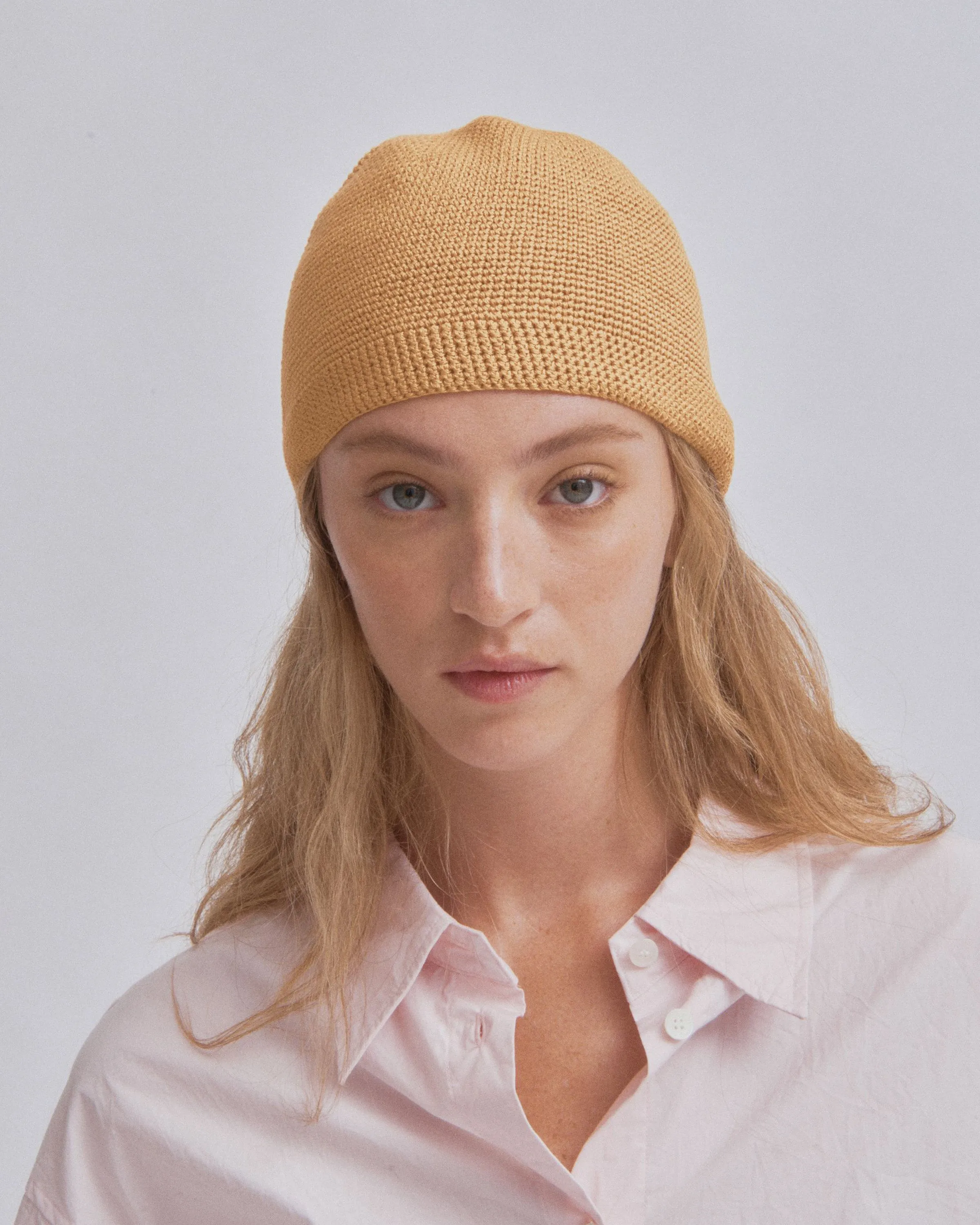 Crochet Beanie in Sun sold by Sayaka Davis product image thumbnail 2