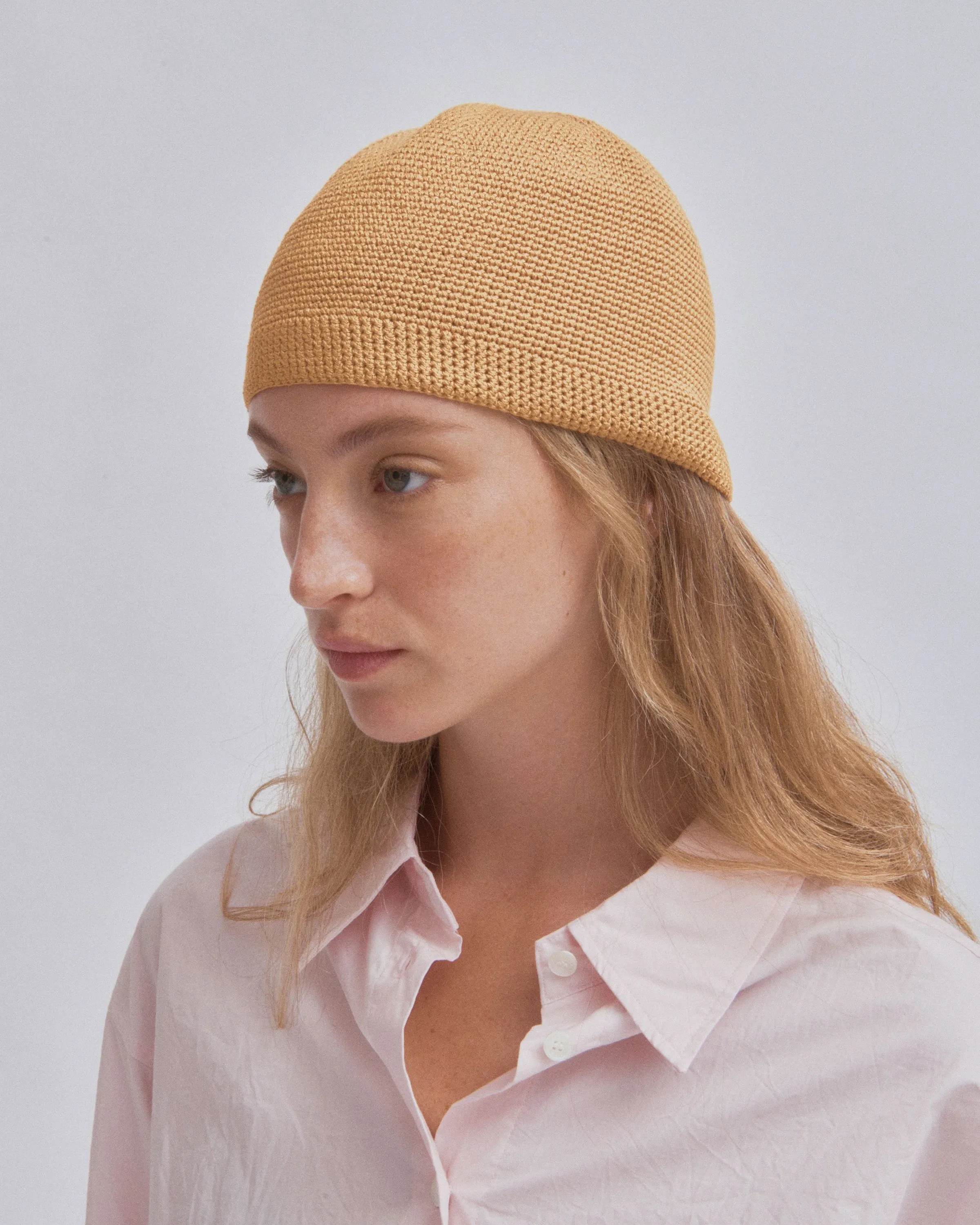 Crochet Beanie in Sun sold by Sayaka Davis product image thumbnail 3