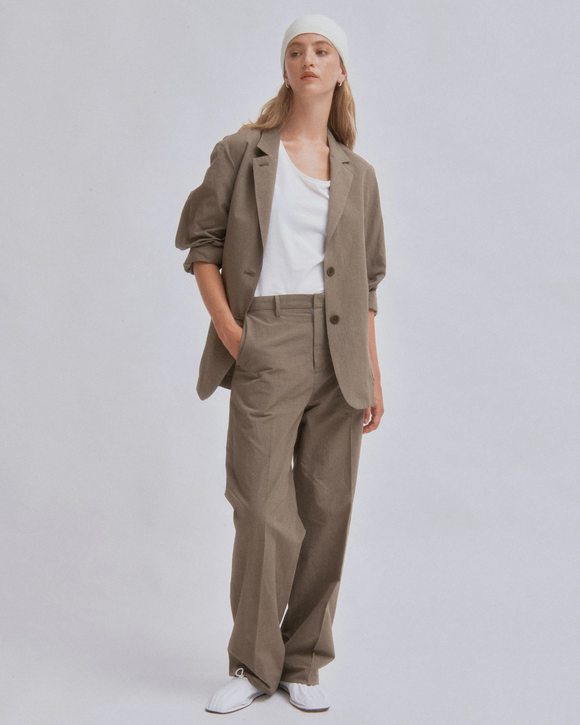 Crochet Beanie in White sold by Sayaka Davis