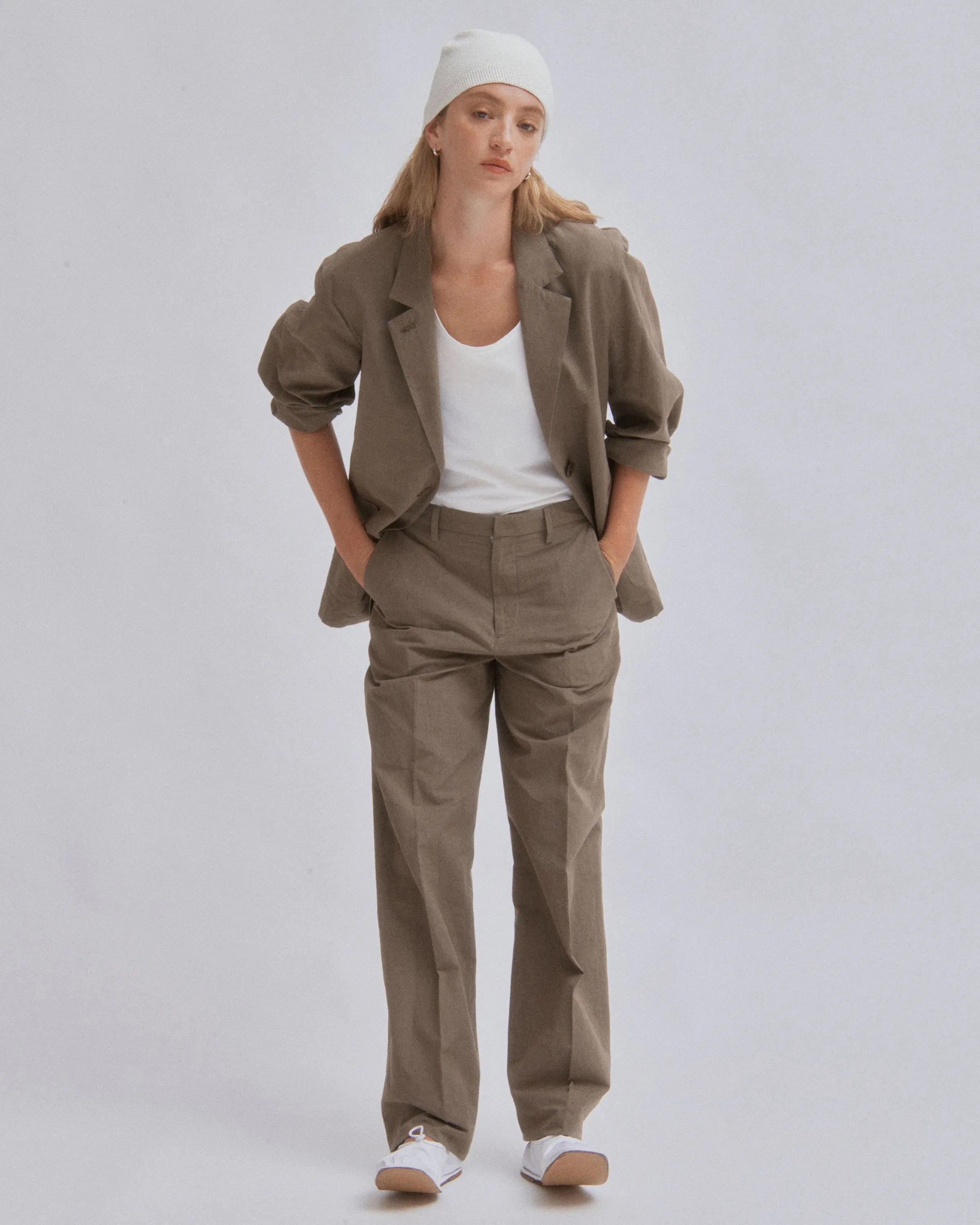 Crochet Beanie in White sold by Sayaka Davis product image thumbnail 3