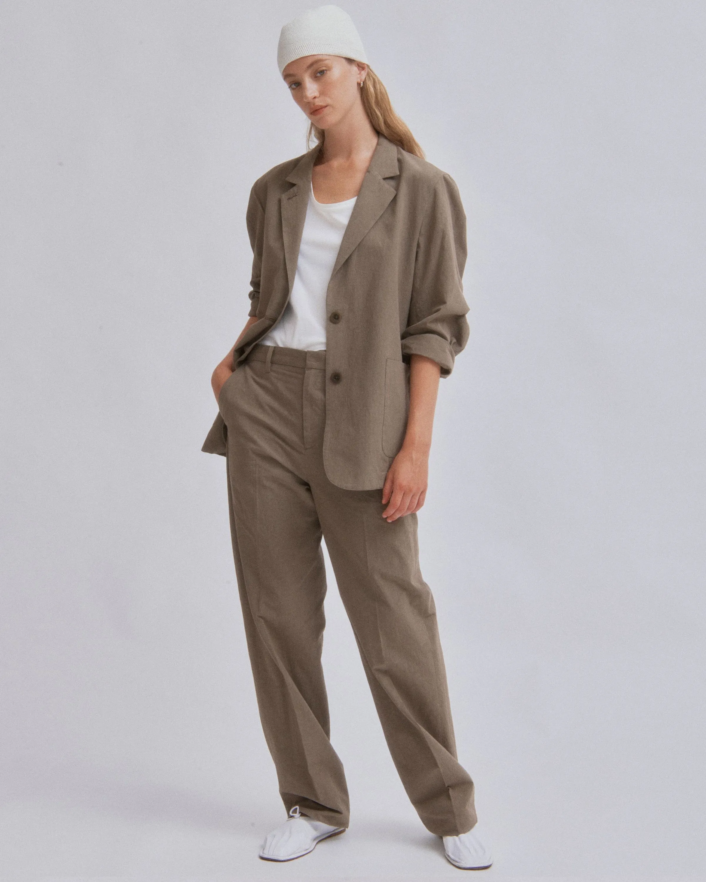 Crochet Beanie in White sold by Sayaka Davis product image thumbnail 2