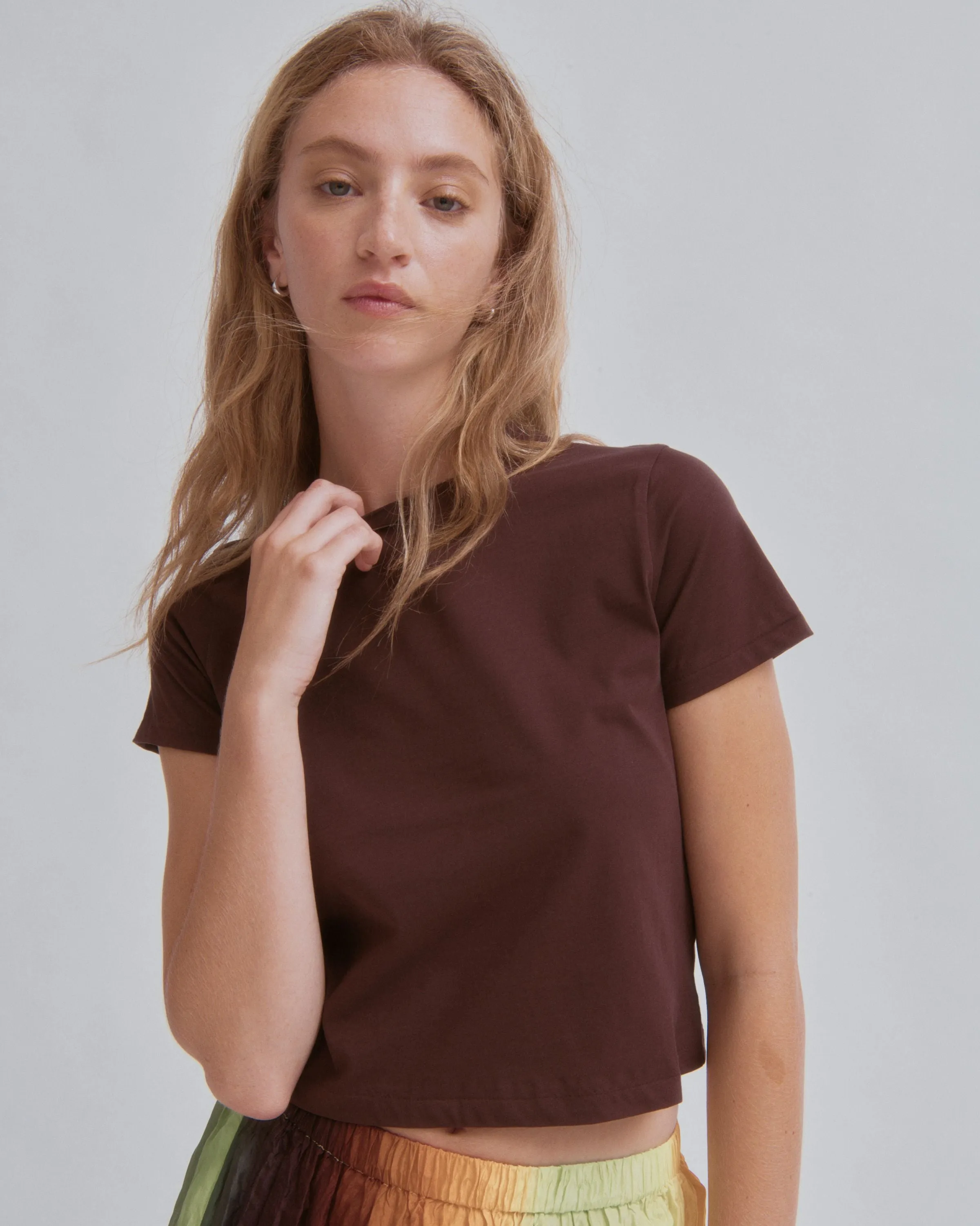 Compact Tee in Brown sold by Sayaka Davis product image thumbnail 3