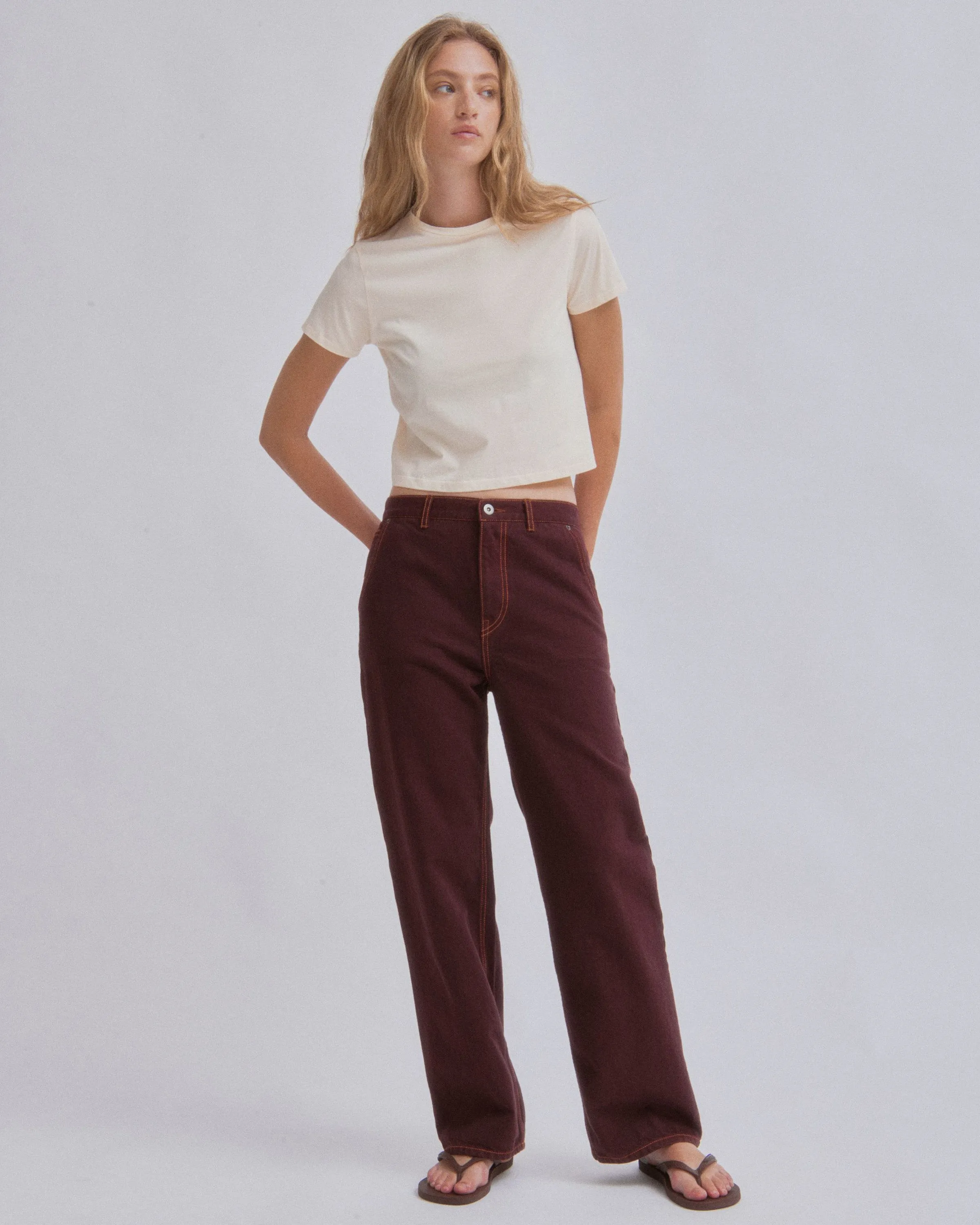 Compact Tee in Sherbet sold by Sayaka Davis product image thumbnail 4