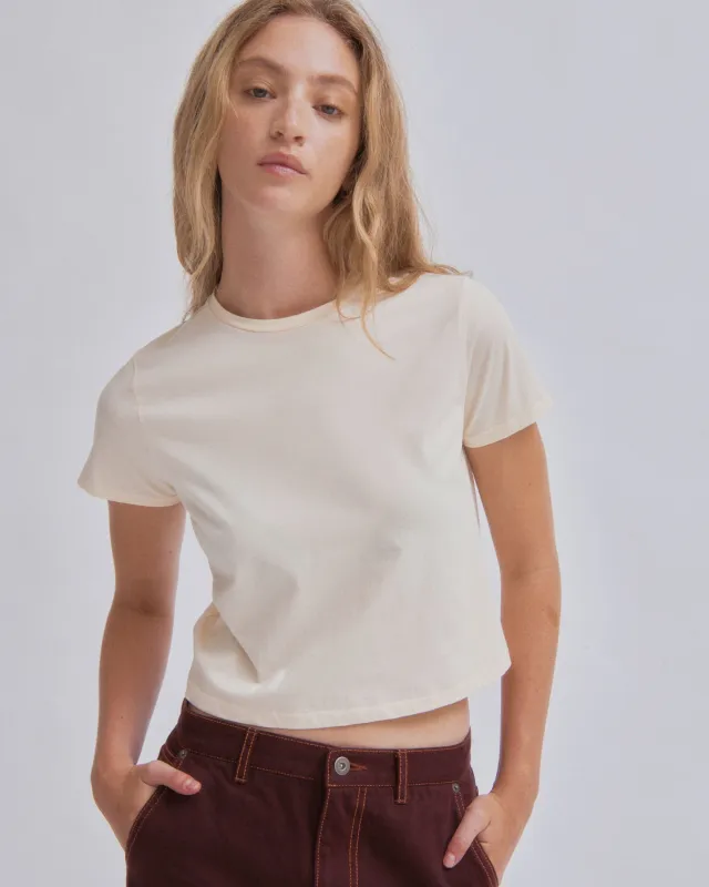 Compact Tee in Sherbet made by Sayaka Davis