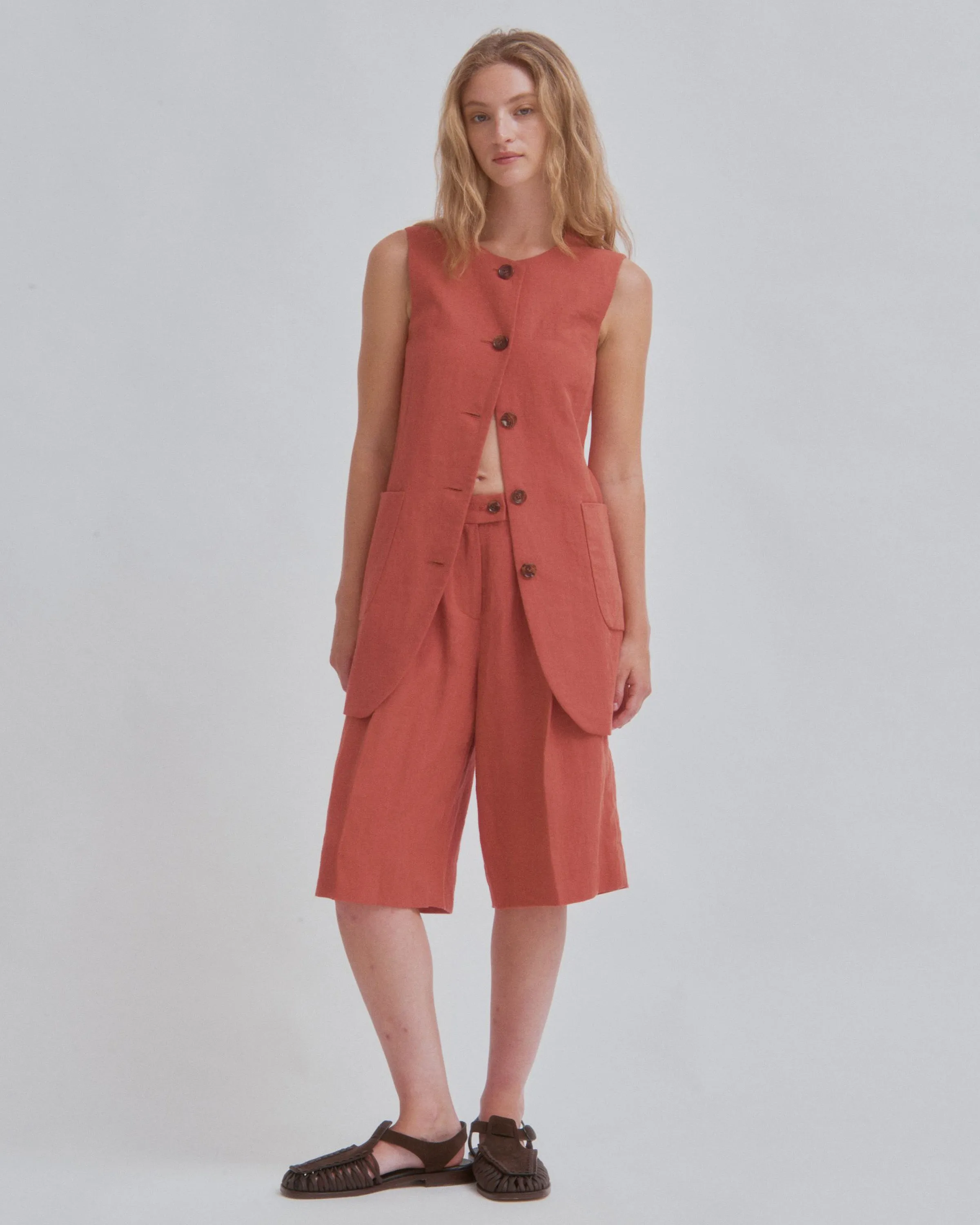 Shorts in Clay sold by Sayaka Davis product image thumbnail 2