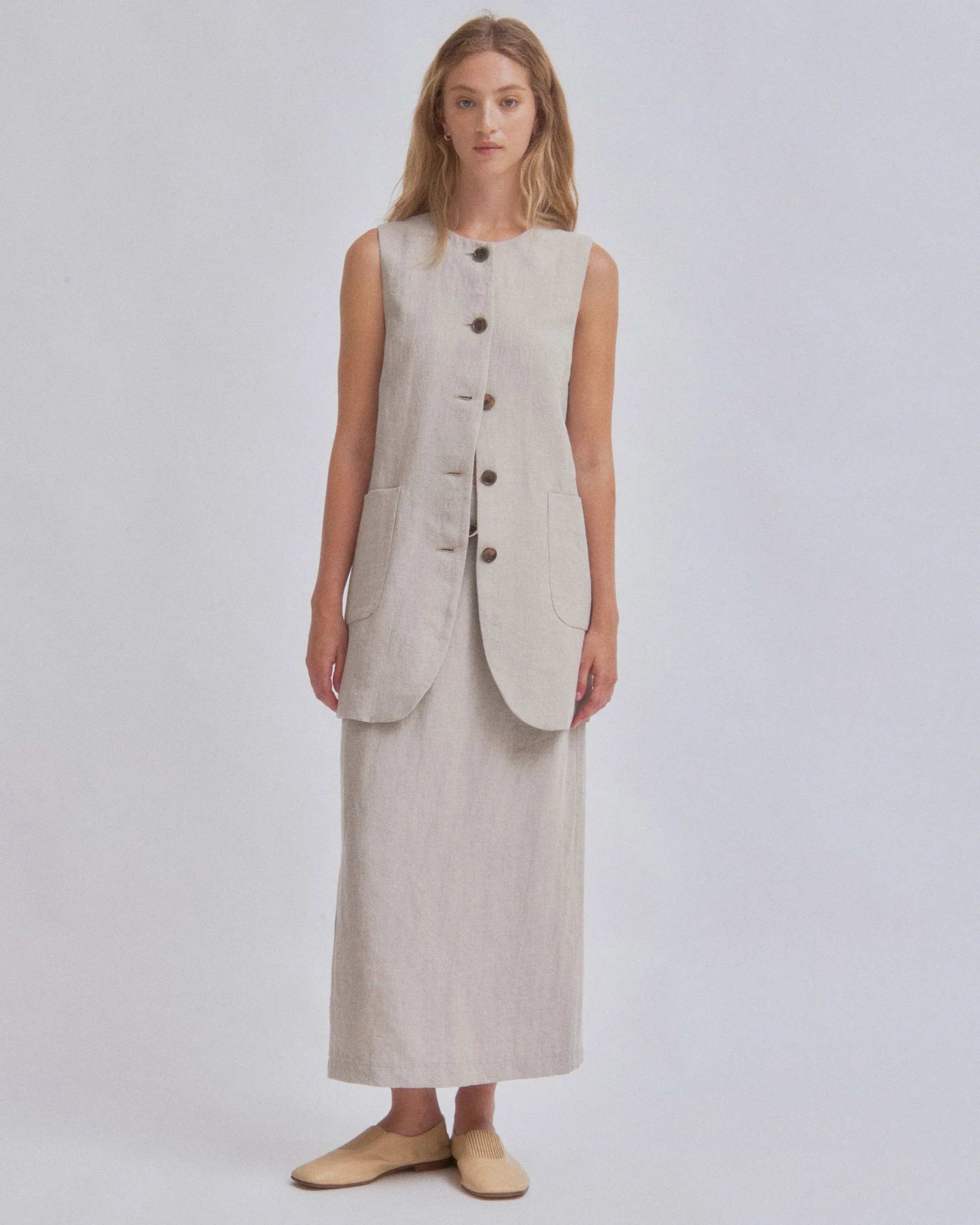 I-Line Skirt in Twine sold by Sayaka Davis product image thumbnail 3