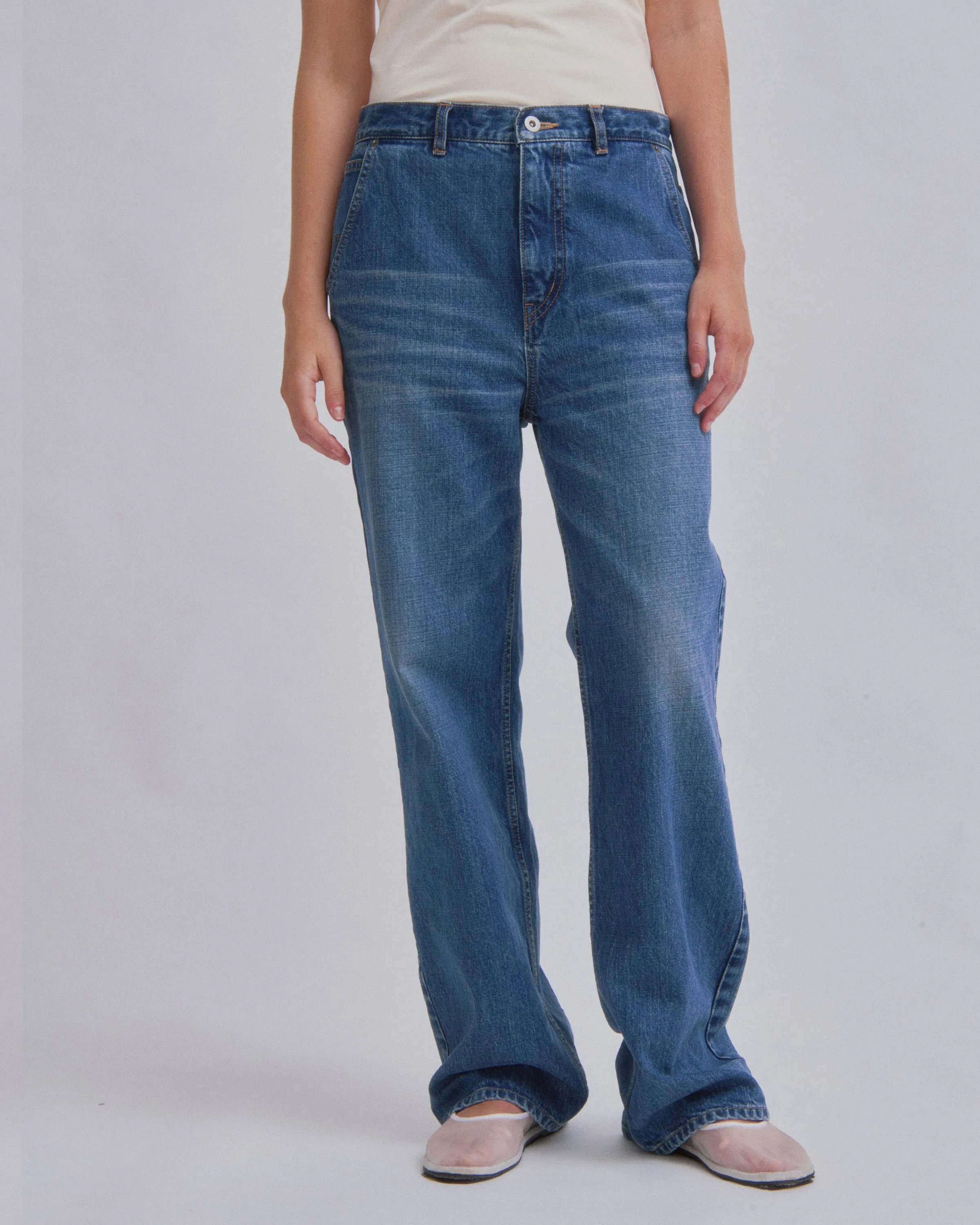 Straight Leg Denim in Light Blue sold by Sayaka Davis product image thumbnail 2