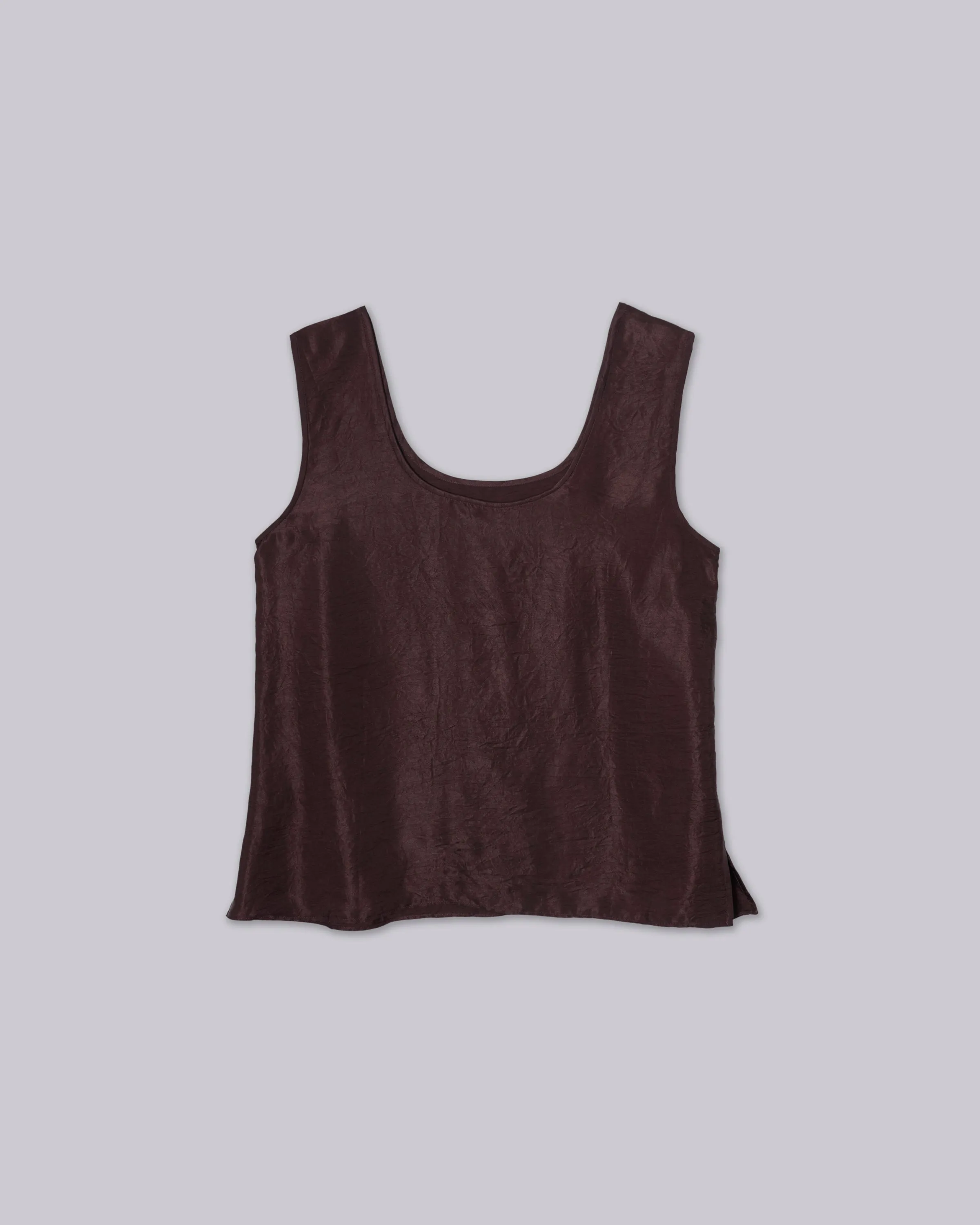 U-NECK TANK IN SANGRIA sold by Sayaka Davis product image thumbnail 2