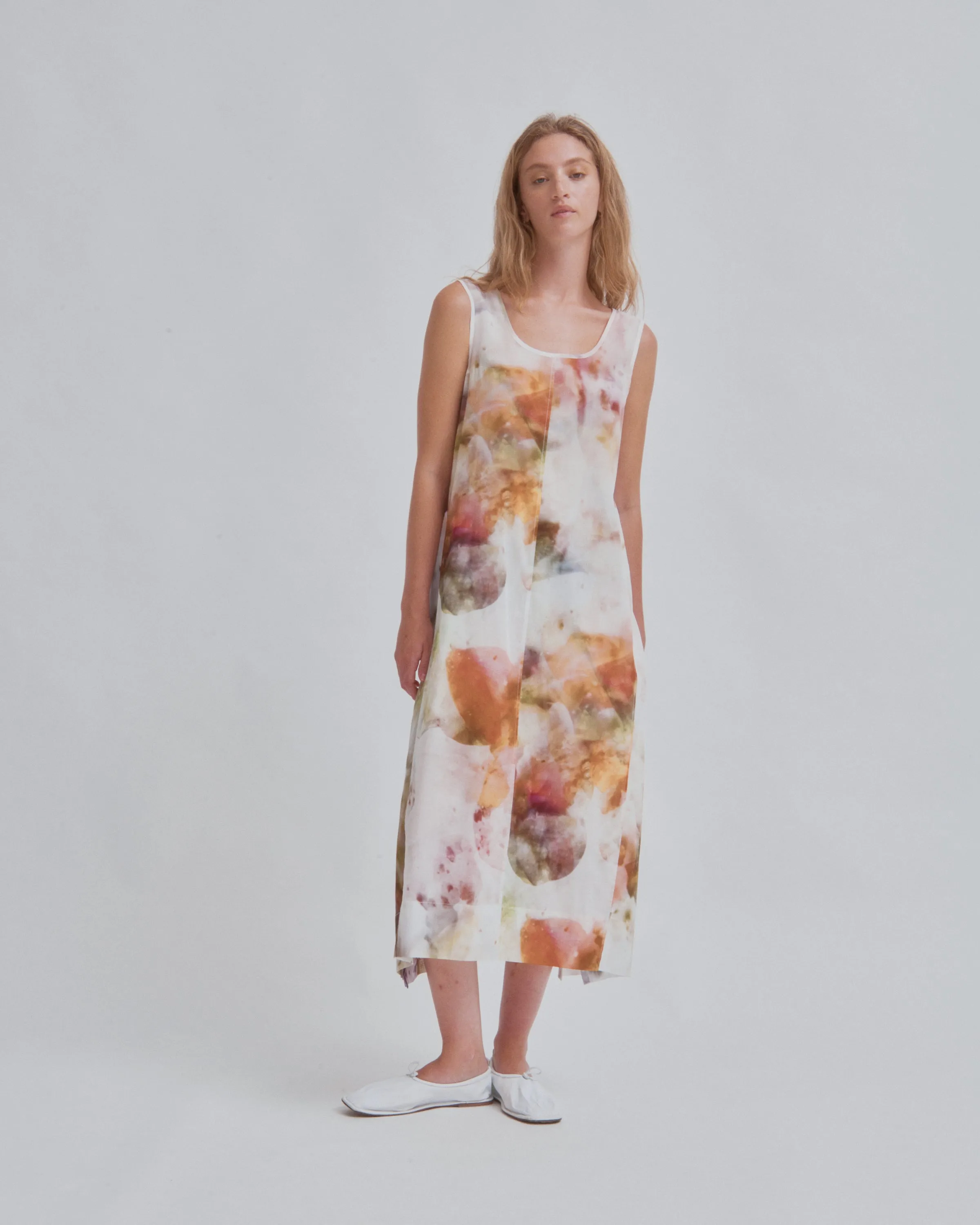 WRAPPED DRESS IN PRINT sold by Sayaka Davis