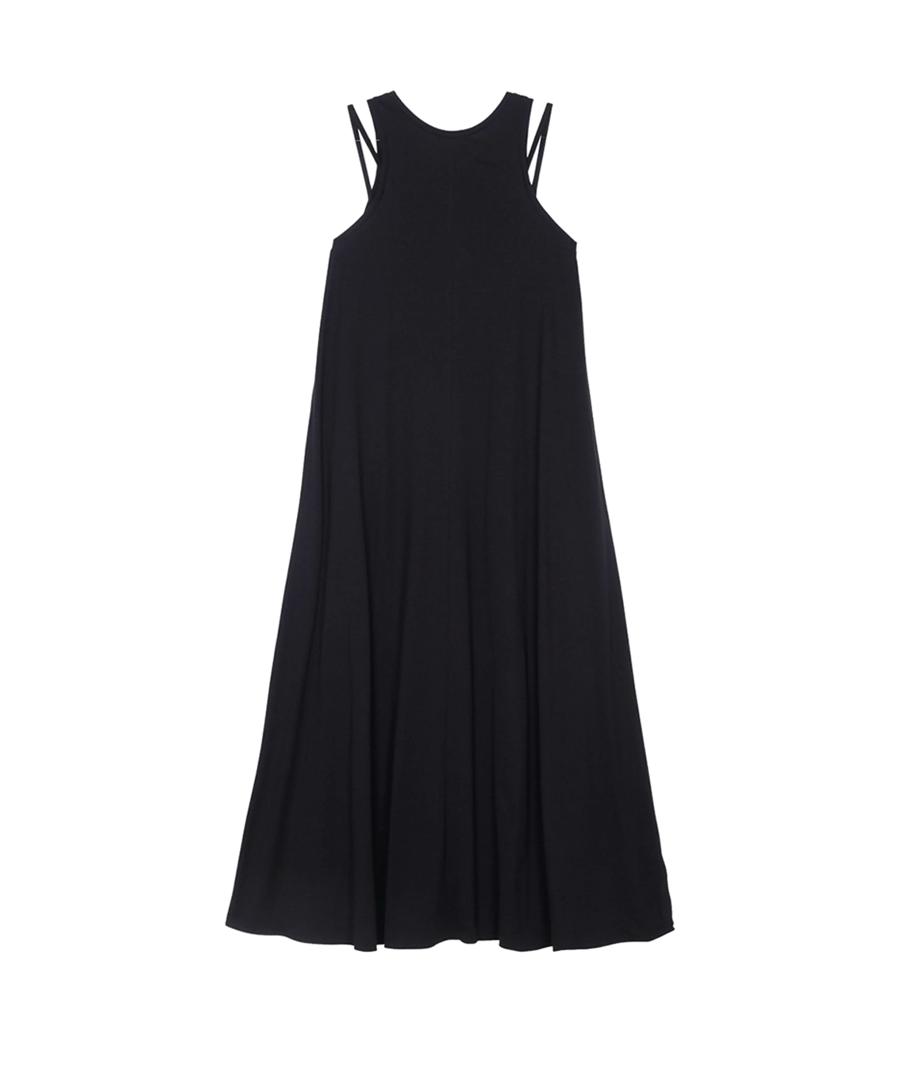 DOUBLE STRAP JERSEY DRESS IN BLACK sold by Sayaka Davis product image thumbnail 5