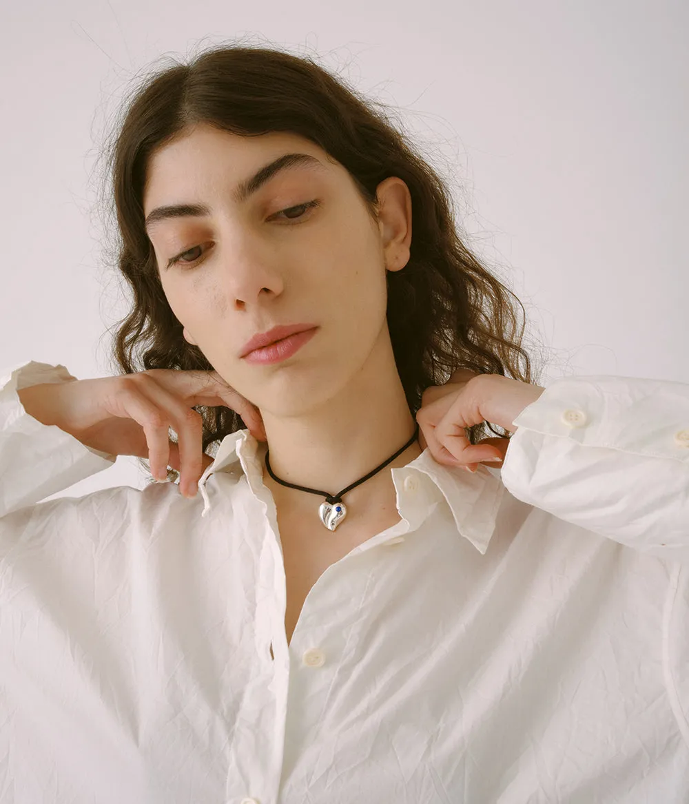 Yin Yang Heart Necklace sold by Sayaka Davis product image thumbnail 3