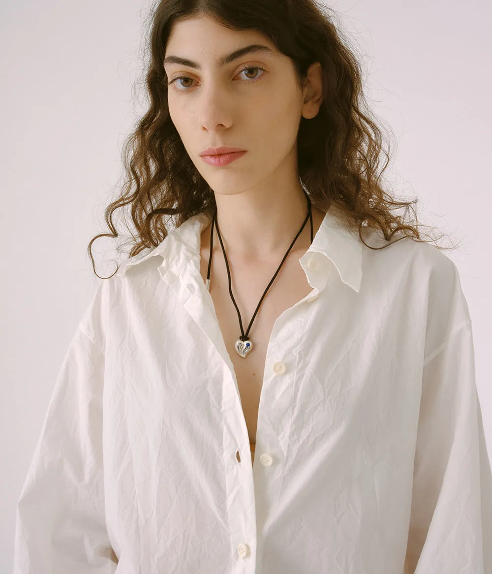 Yin Yang Heart Necklace sold by Sayaka Davis product image thumbnail 5