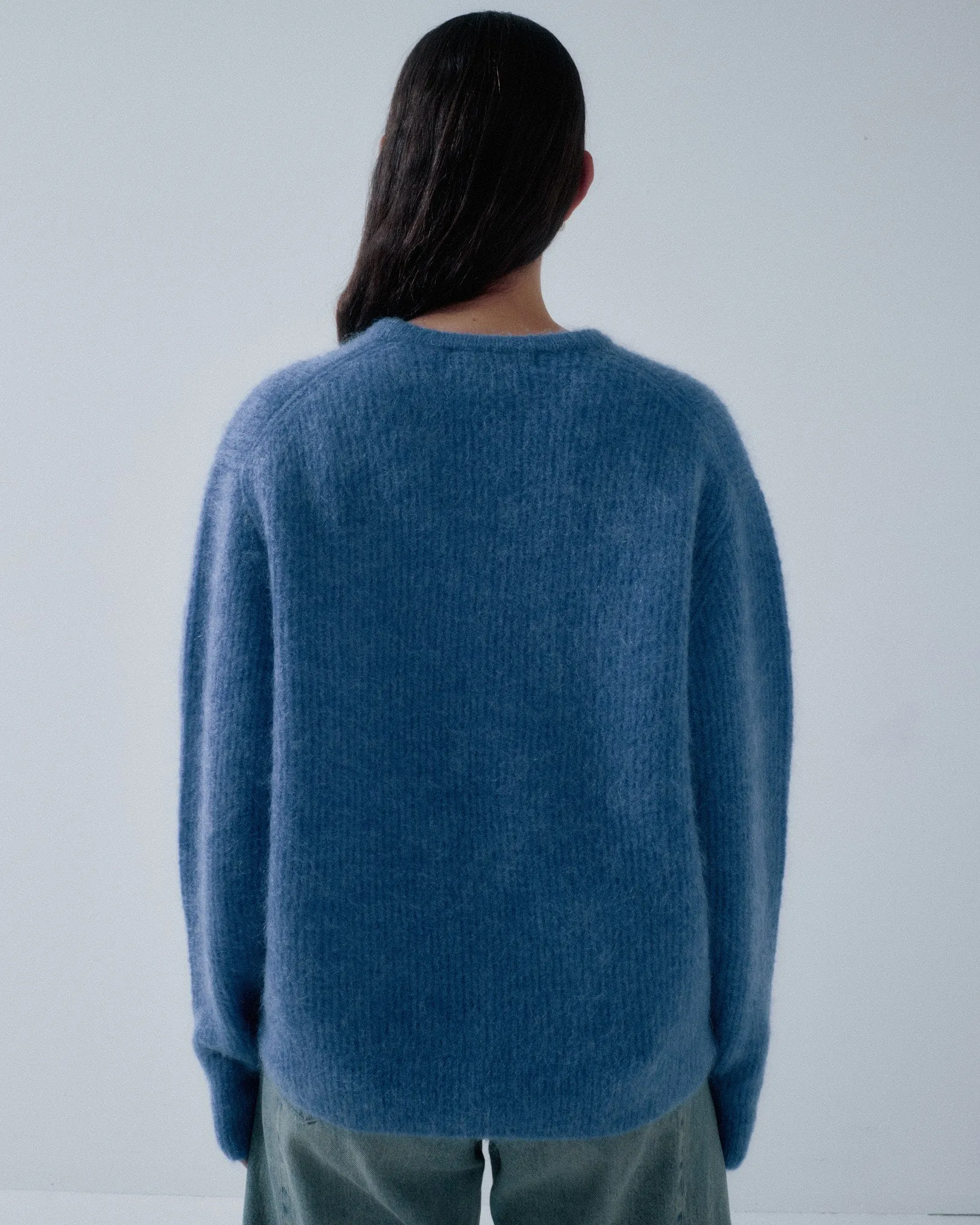 JP PRE MOHAIR PULLOVER IN COBALT sold by Sayaka Davis product image thumbnail 5