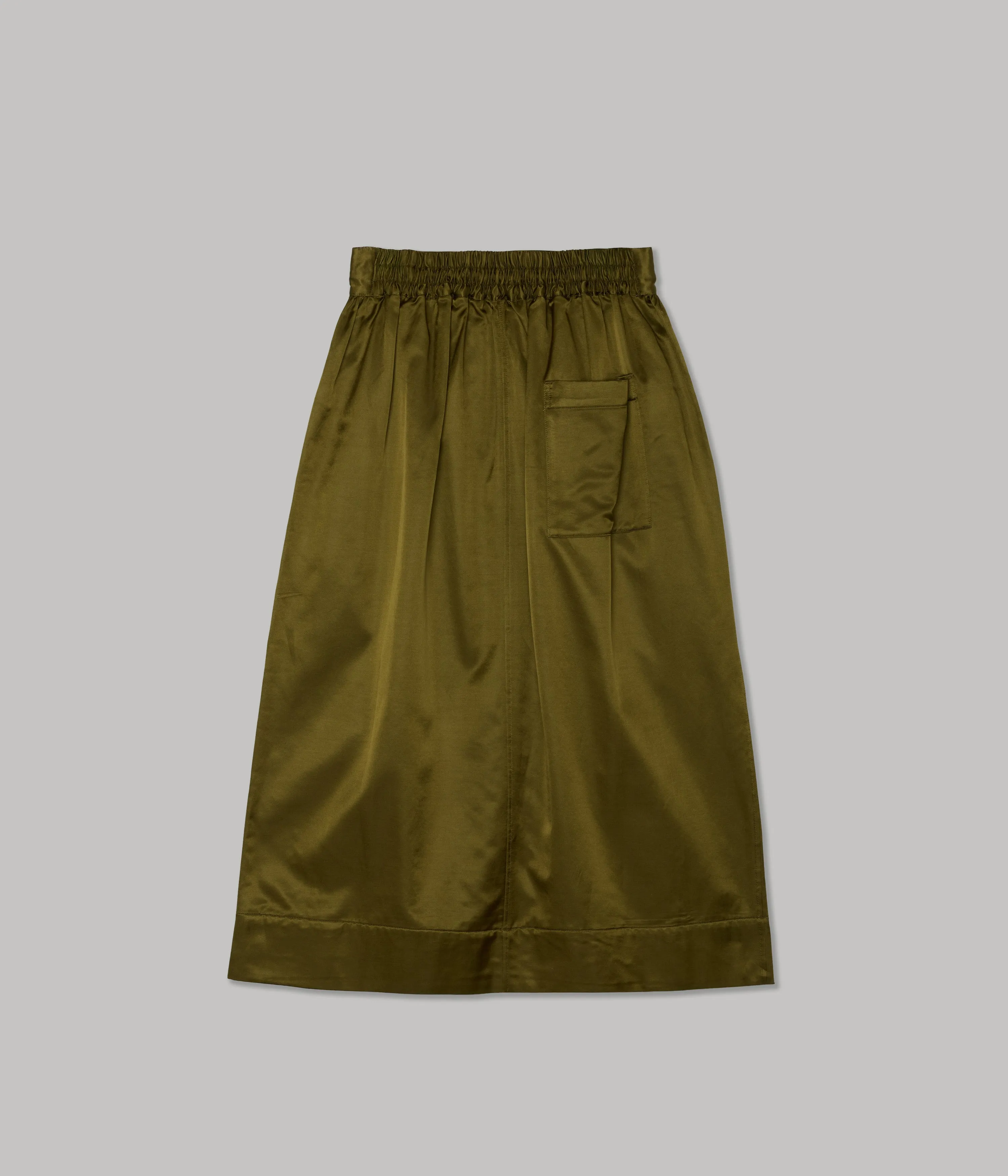 JP PRE PULL-ON SKIRT IN OLIVE sold by Sayaka Davis product image thumbnail 2