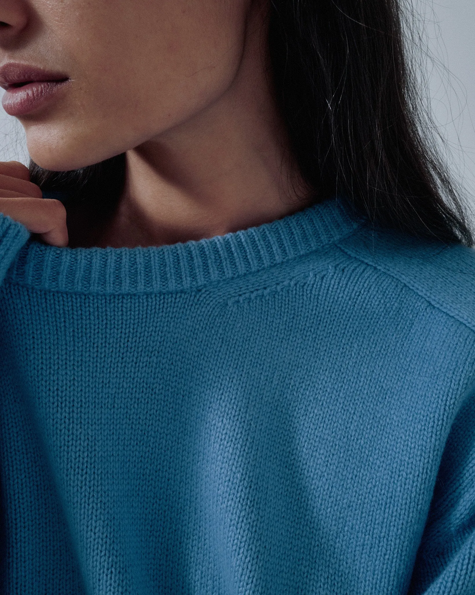 JP PRE BALLOON SLEEVE PULLOVER IN AZURE sold by Sayaka Davis product image thumbnail 4
