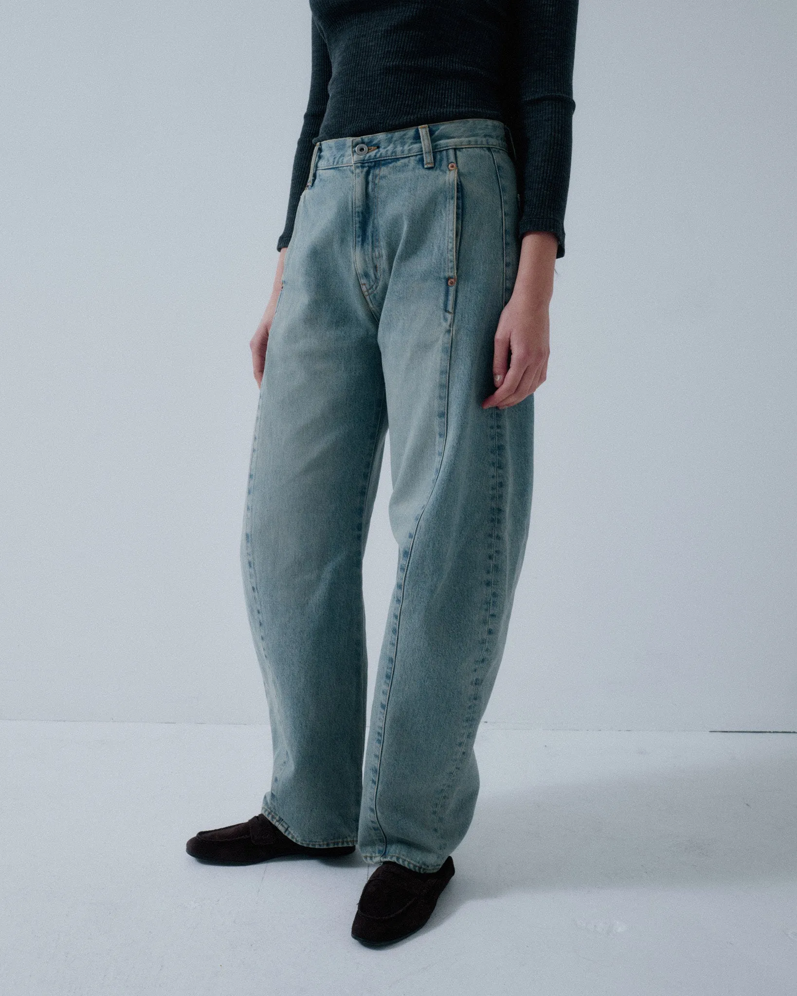 JP PRE BARREL DENIM IN VINTAGE BLUE sold by Sayaka Davis product image thumbnail 3