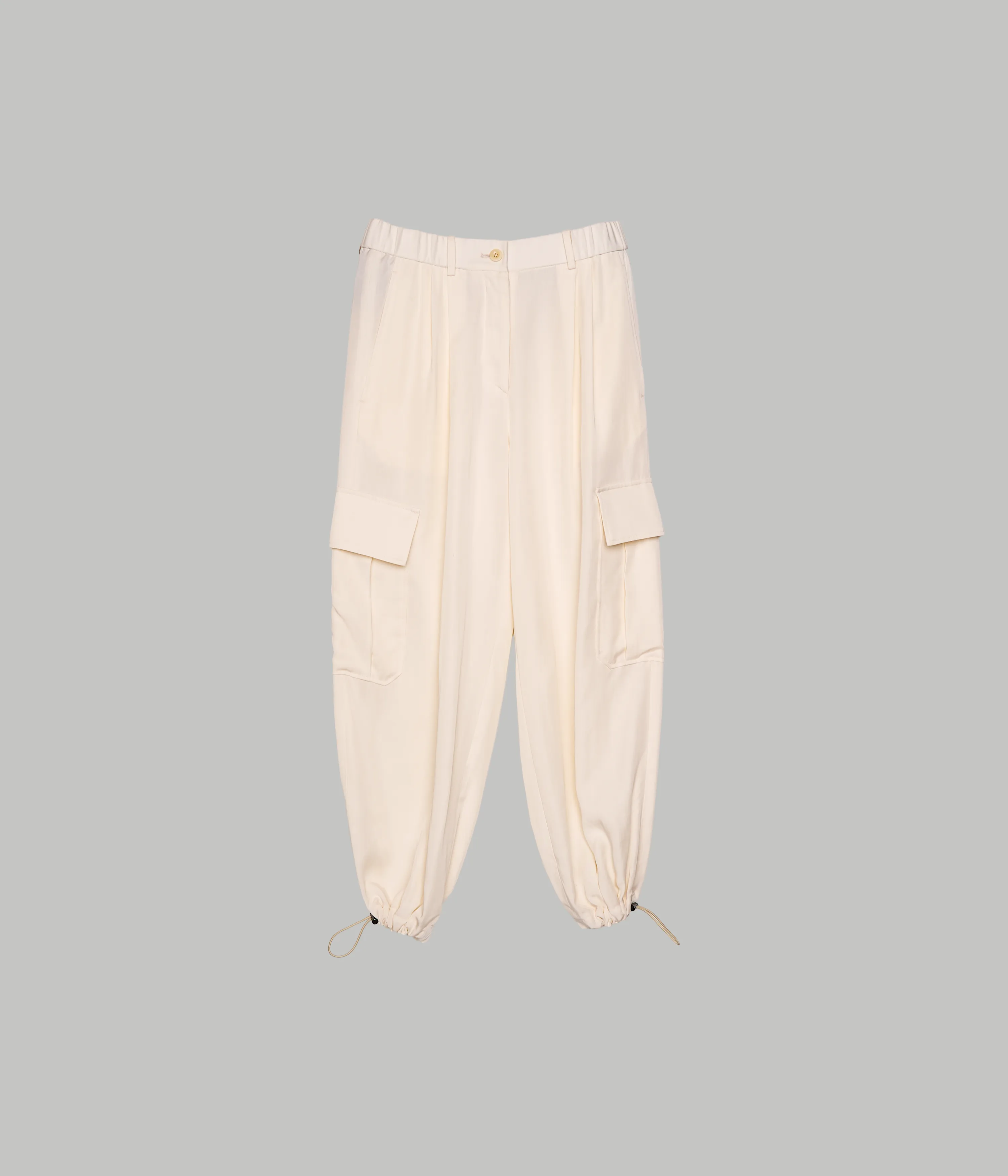 JP PRE BALLOON JOGGERS IN IVORY sold by Sayaka Davis product image thumbnail 5