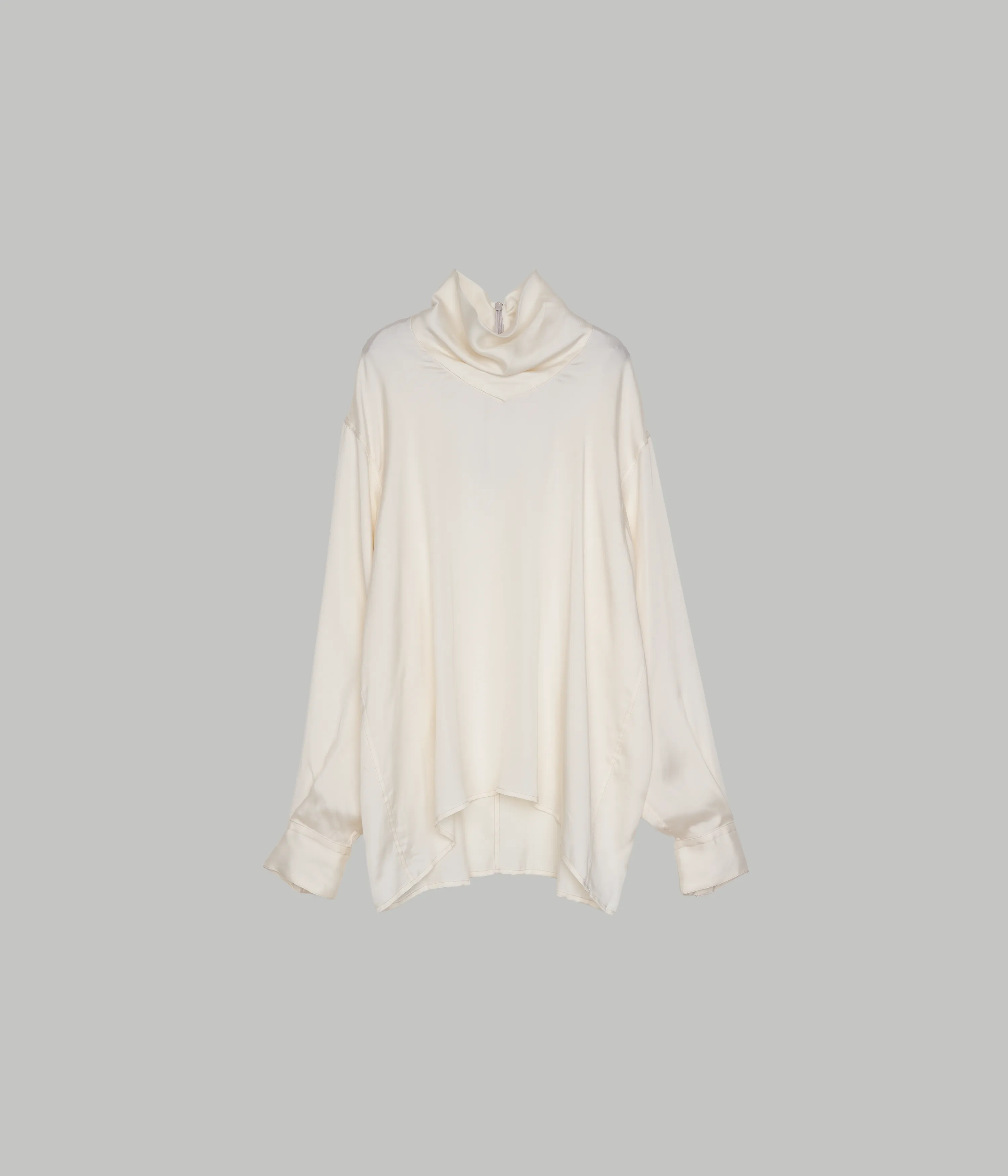 JP PRE COWL NECK BLOUSE IN OFF WHITE sold by Sayaka Davis product image thumbnail 5