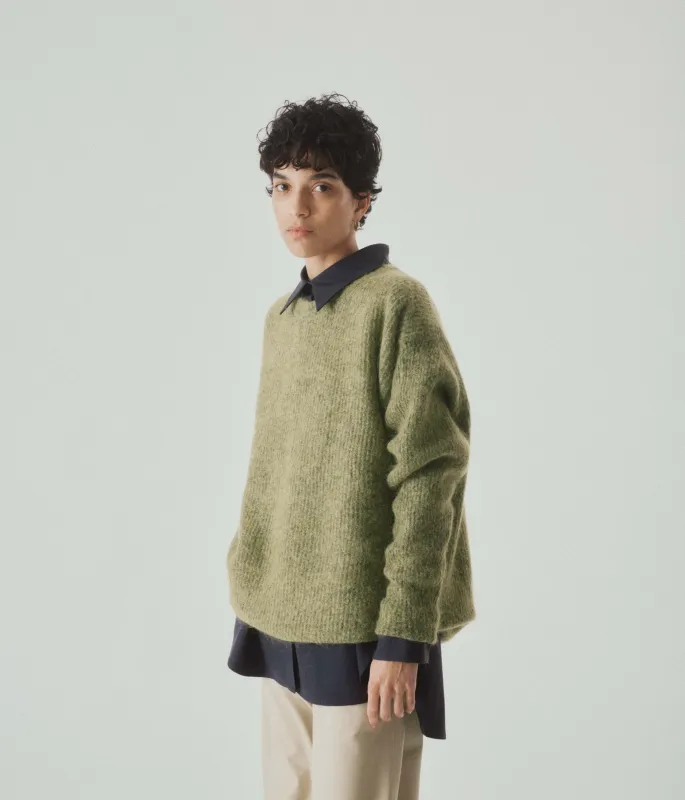 Mohair Sweater in Matcha sold by Sayaka Davis