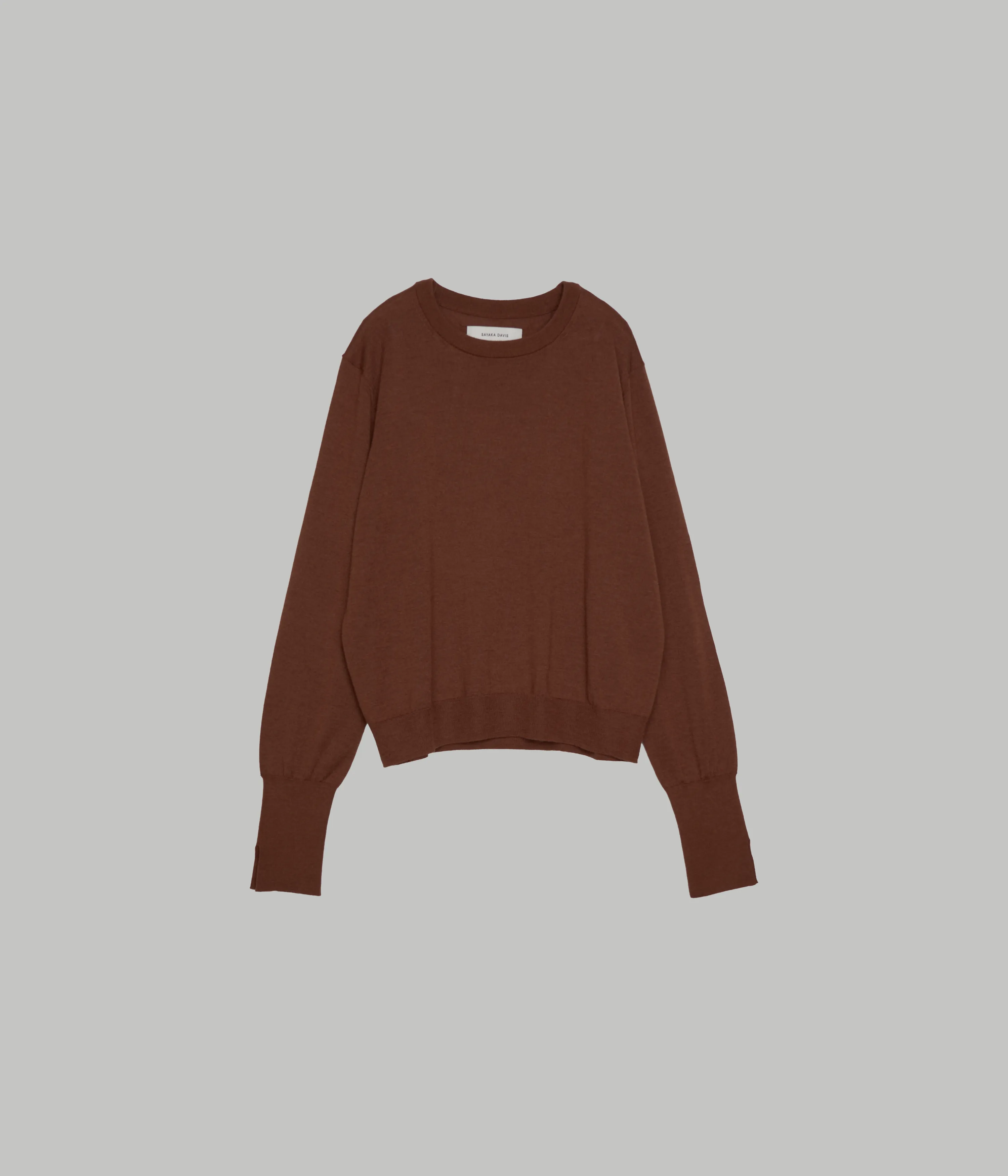 Us Pre Cashmere Sweater in Henna sold by Sayaka Davis product image thumbnail 4
