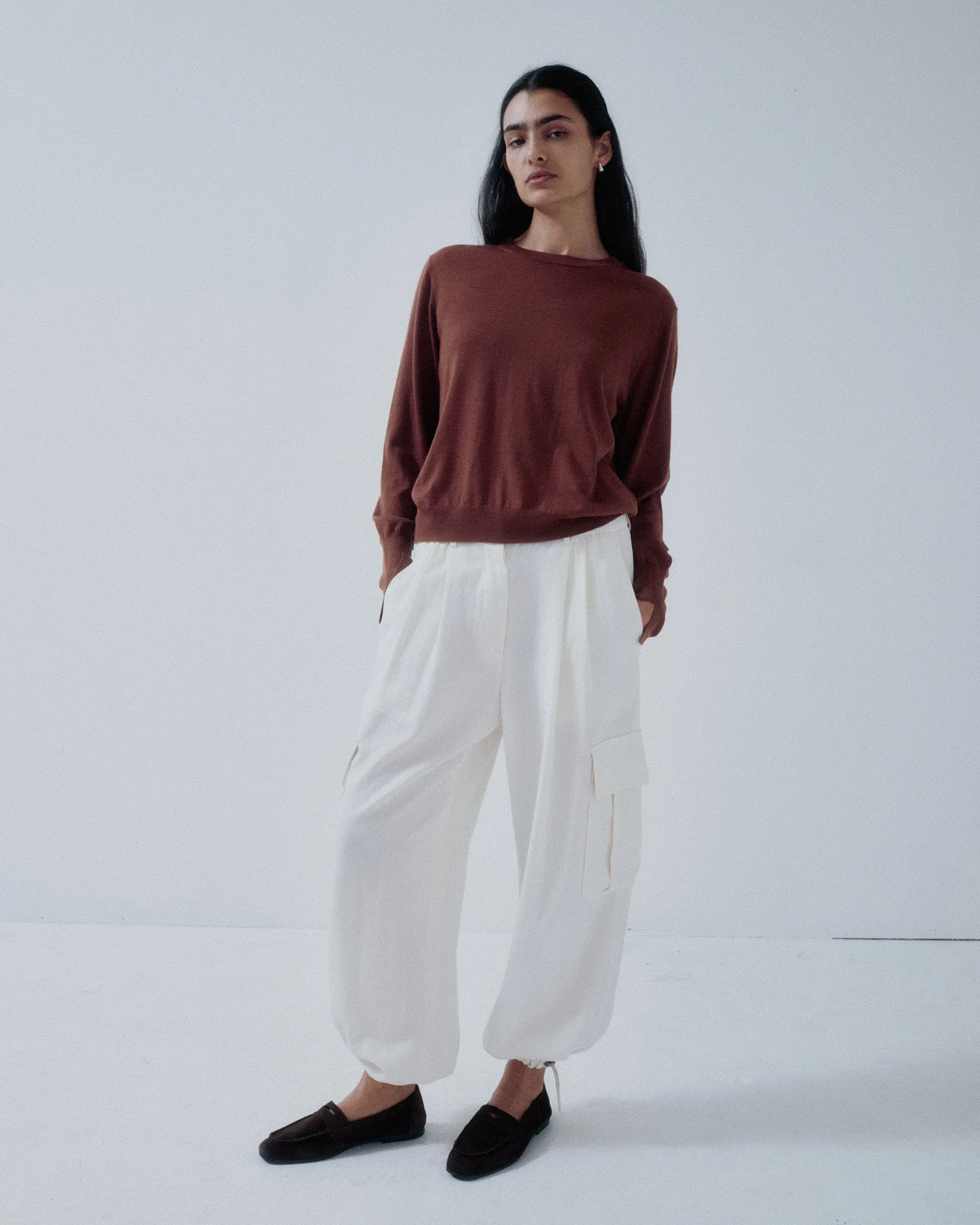 Us Pre Cashmere Sweater in Henna sold by Sayaka Davis product image thumbnail 2