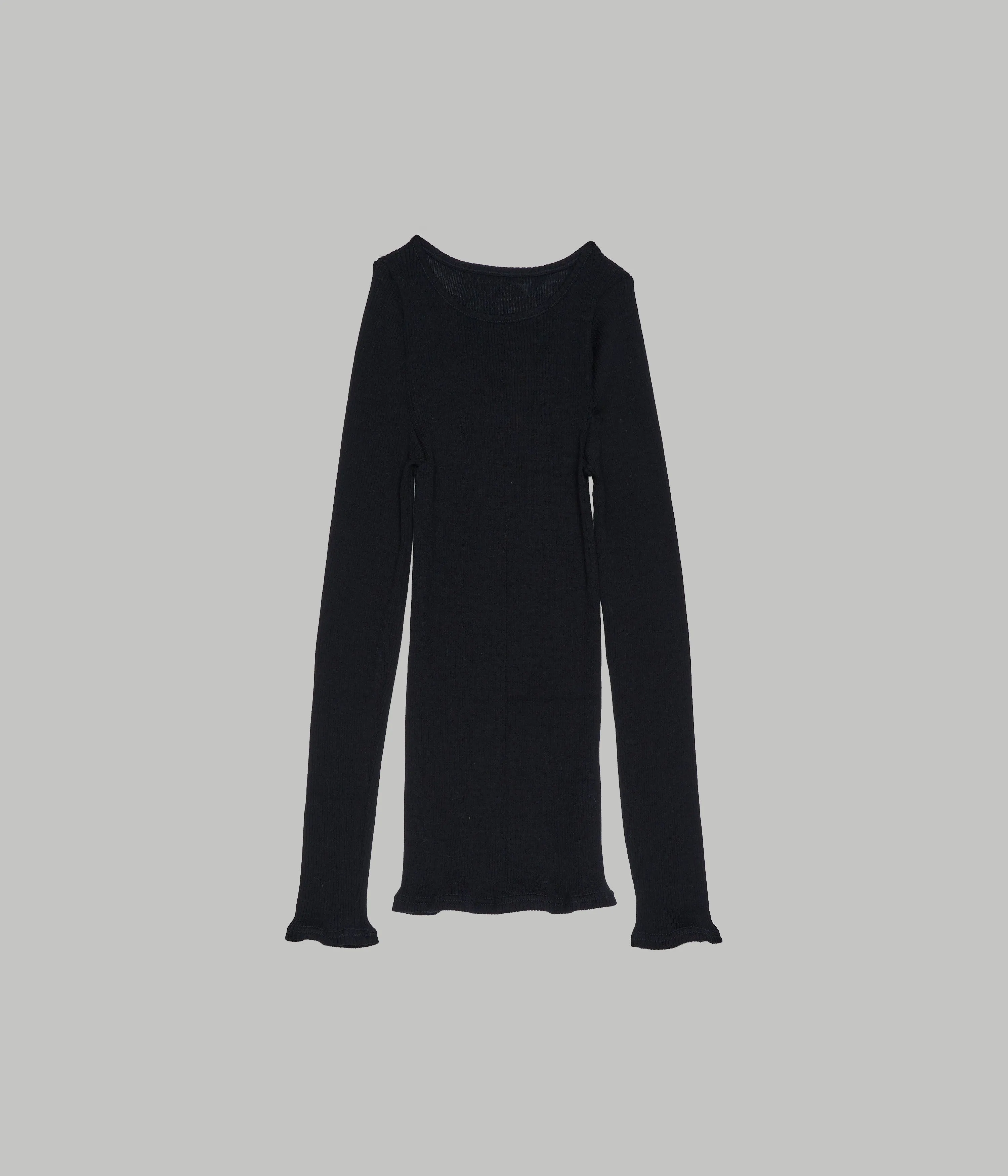 Us Pre Circular Rib Crewneck in Black sold by Sayaka Davis product image thumbnail 5
