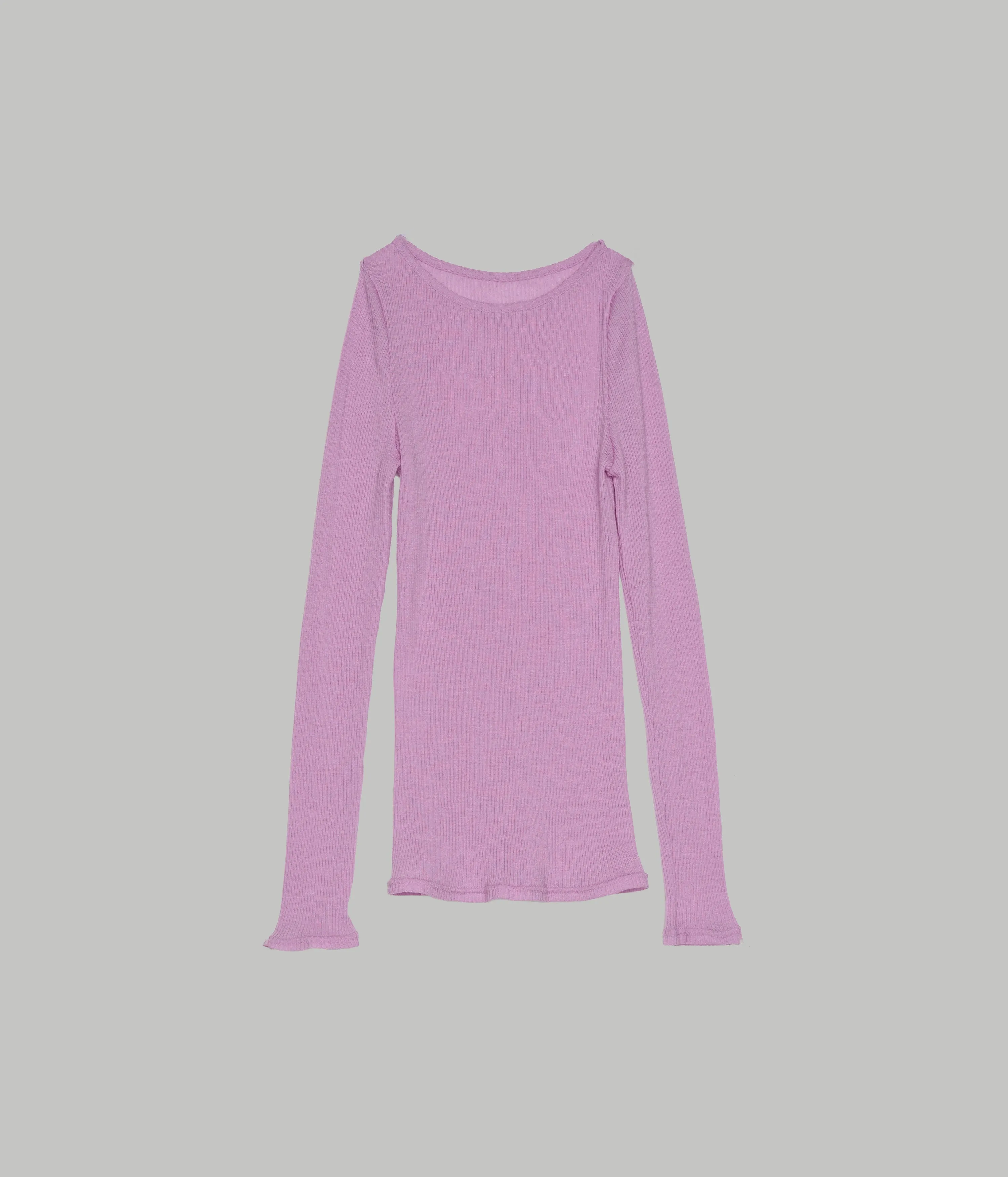 Us Pre Circular Rib Crewneck in Orchid sold by Sayaka Davis product image thumbnail 5