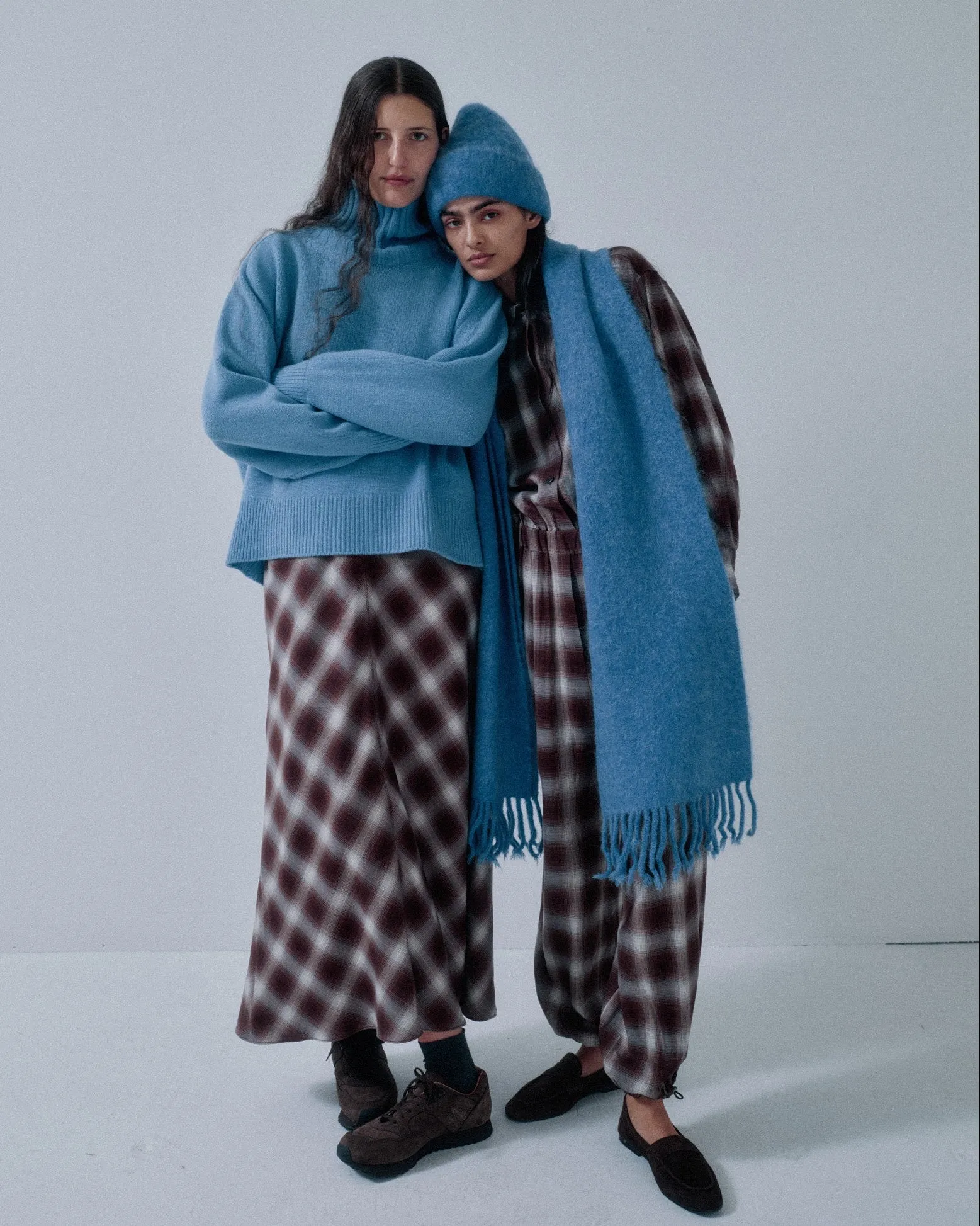 Us Pre Brushed Mohair Scarf in Cobalt sold by Sayaka Davis product image thumbnail 3