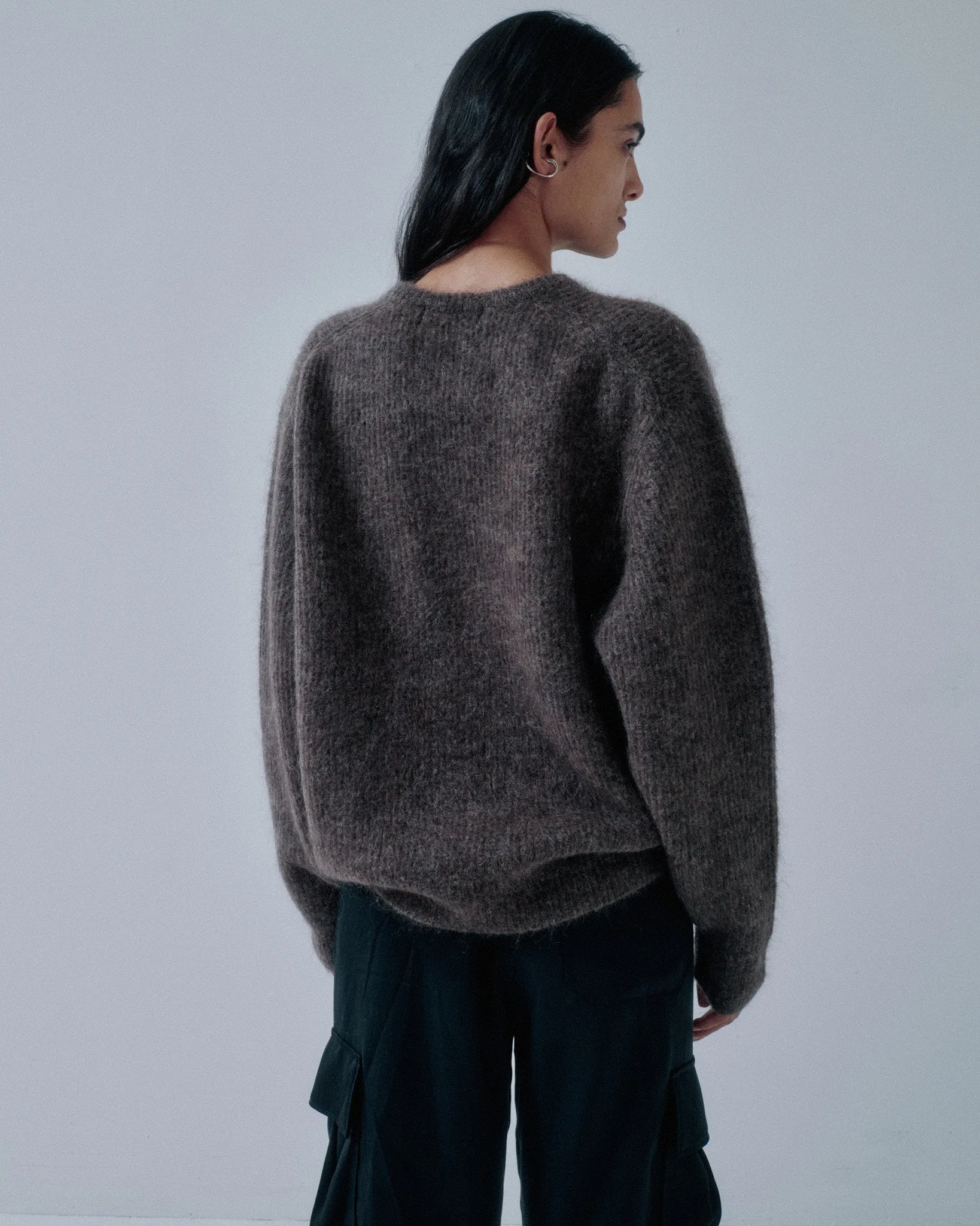 Us Pre Mohair Pullover in Ash Brown sold by Sayaka Davis product image thumbnail 4